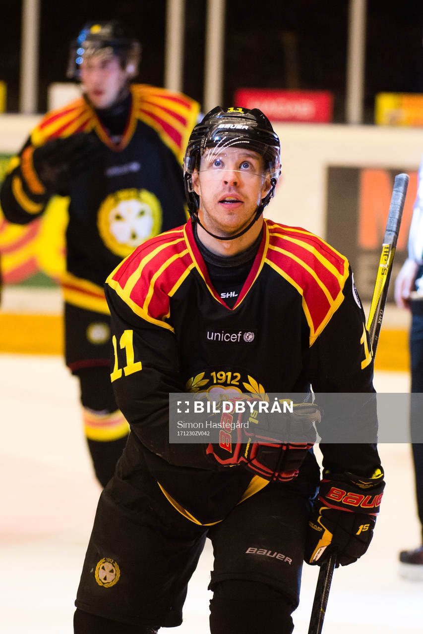 Brynäs Kevin Clark jublar