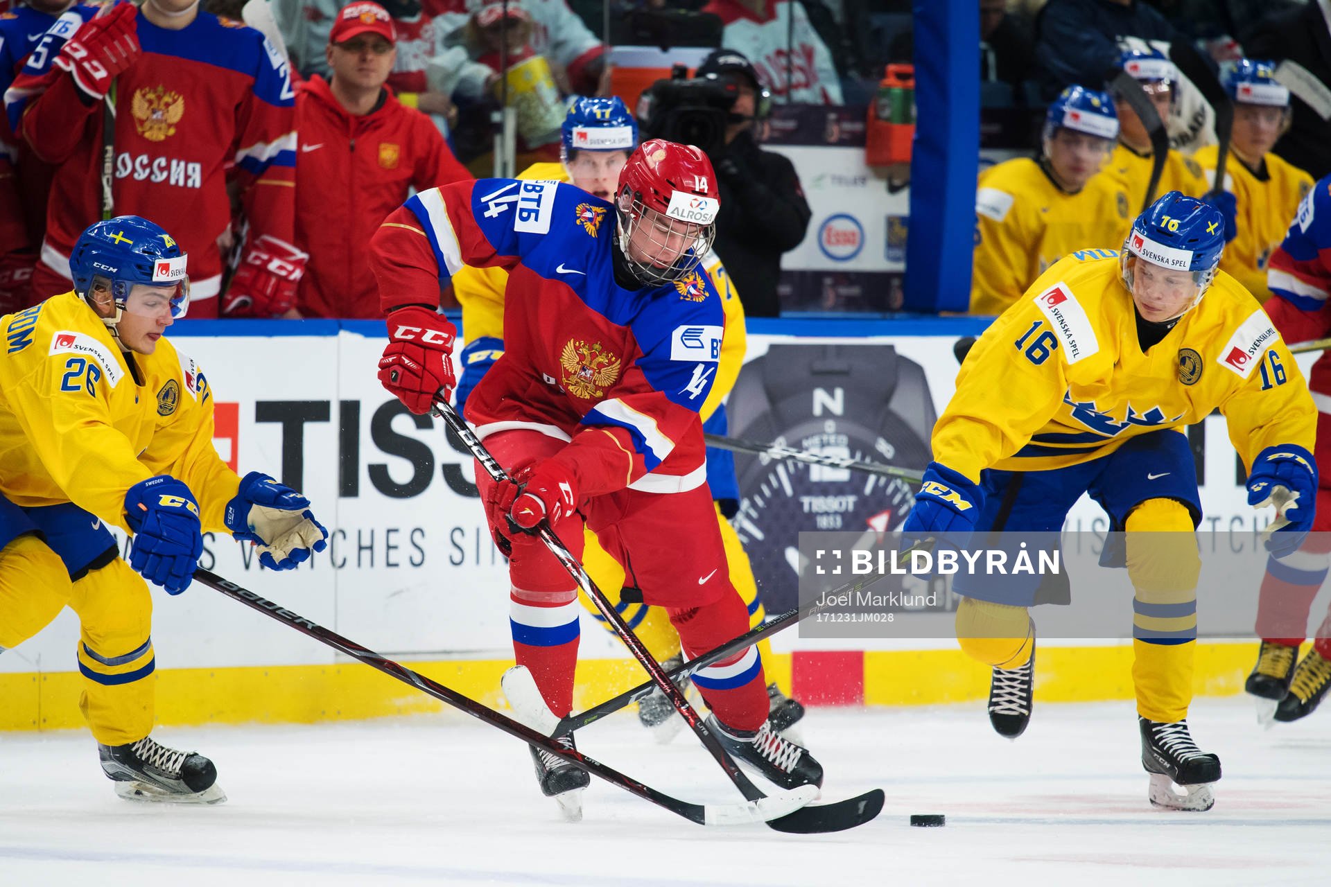 Sveriges Erik Brännström och Linus Lindström utmanas av