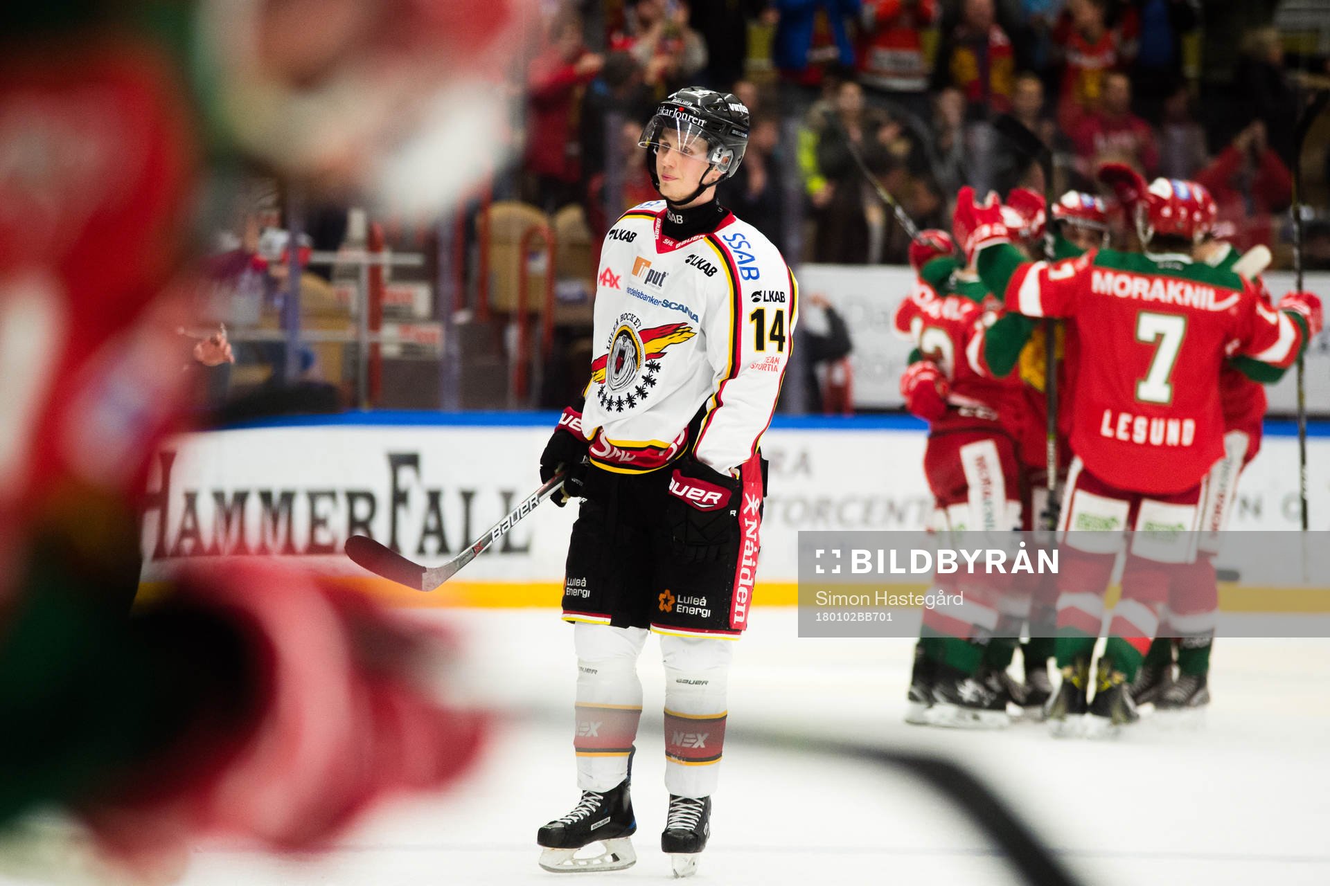 Luleås Jonas Berglund deppar