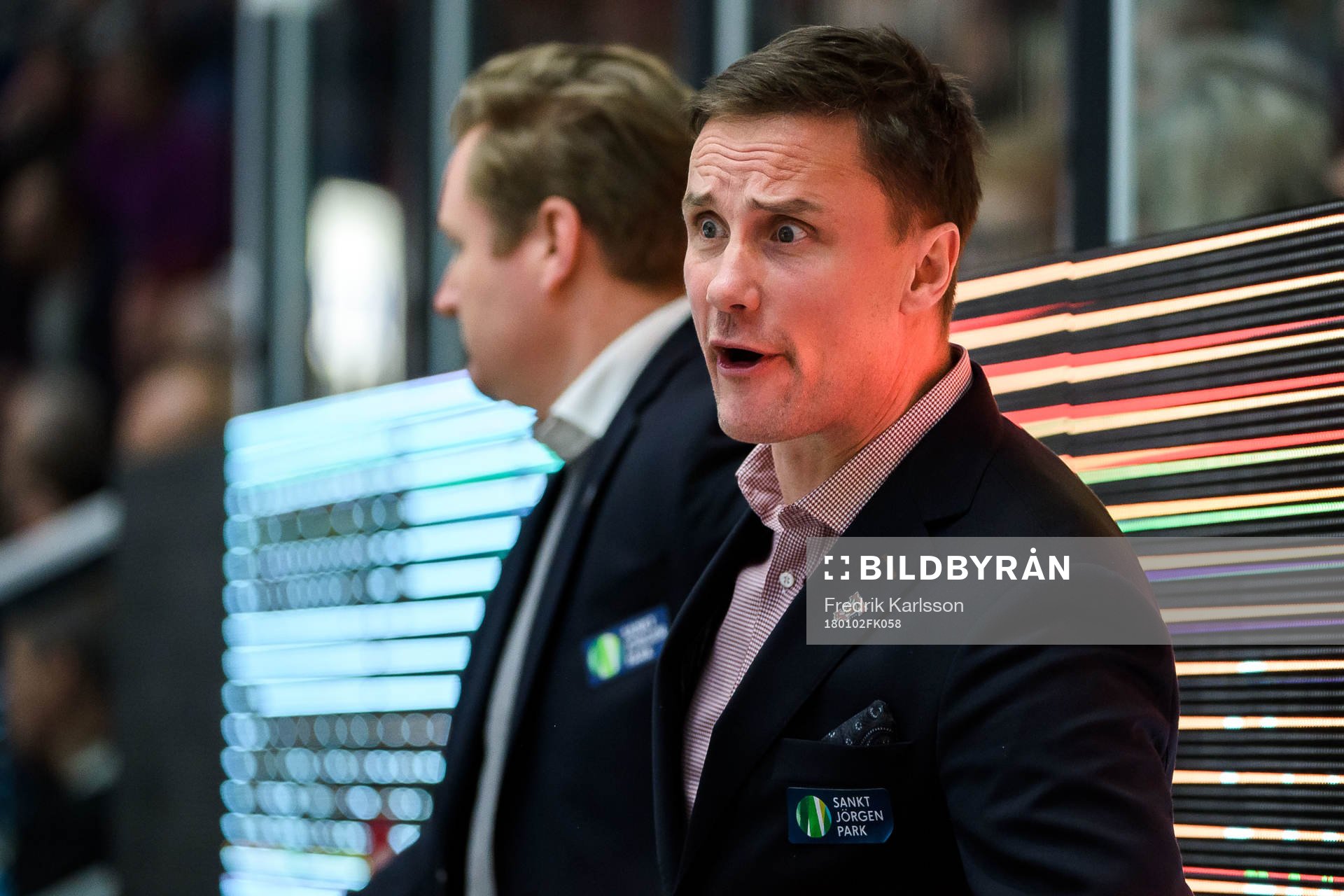 Frölundas tränare Roger Rönnberg