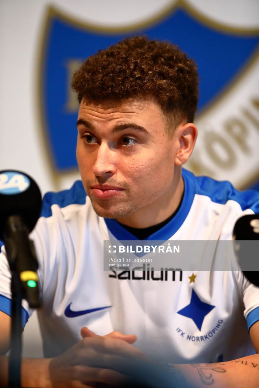 IFK Norrköpings nye spelare, landslagsaktuelle Jordan