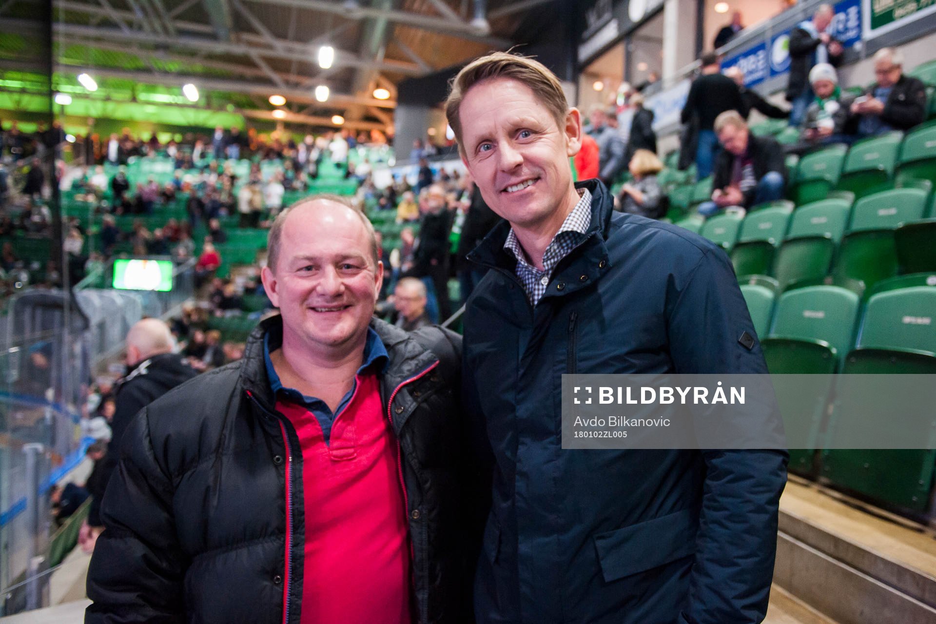 Rögles Håkan Persson och Stefan Nilsson som var med och