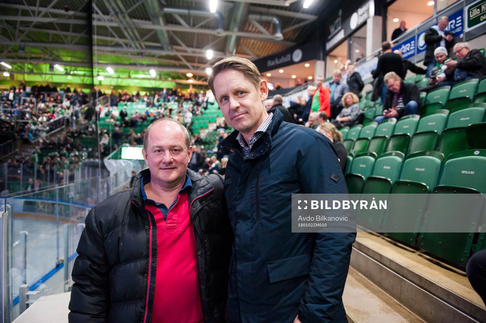Rögles Håkan Persson och Stefan Nilsson som var med och