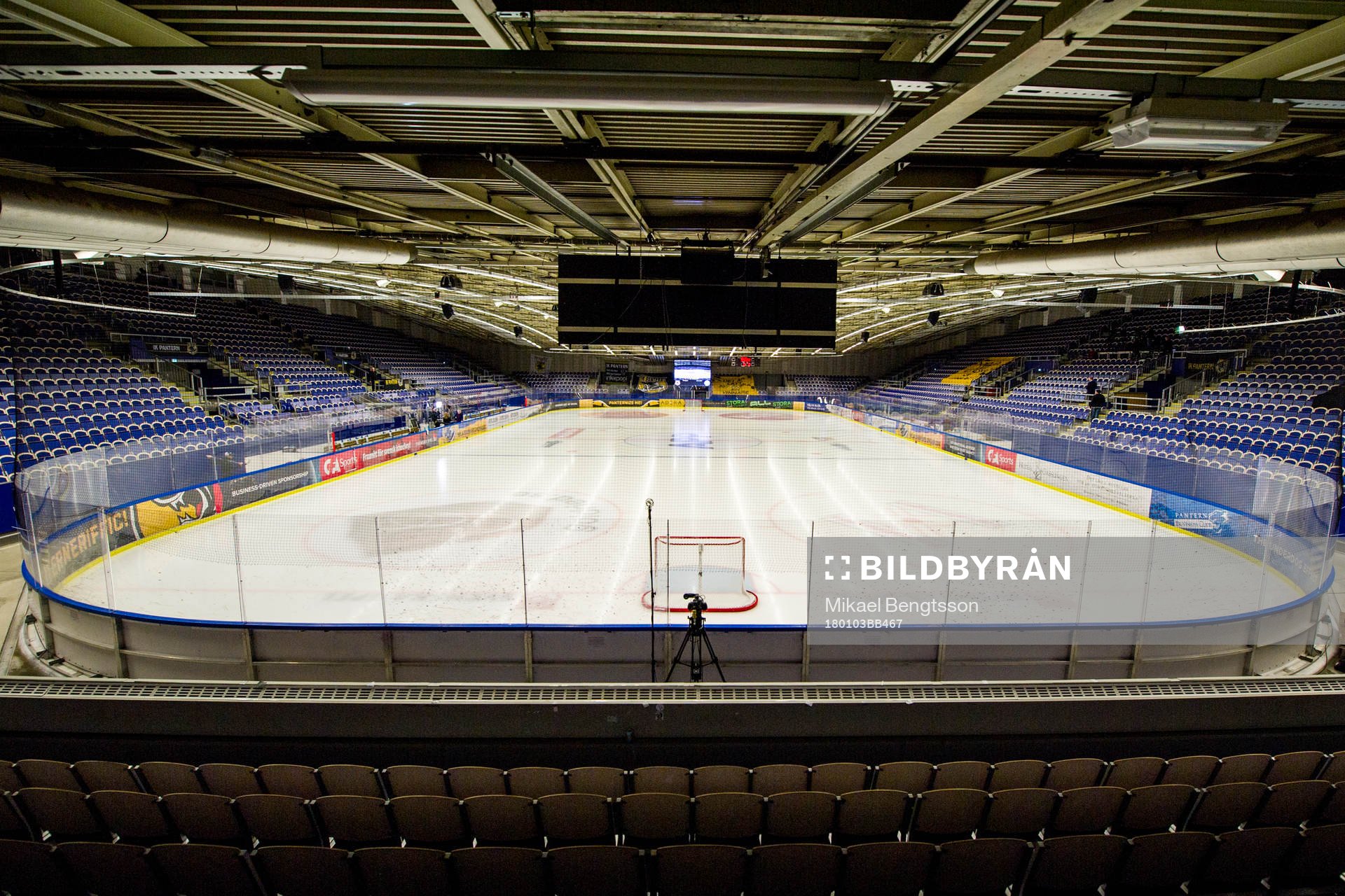 Vy över Malmö Isstadion