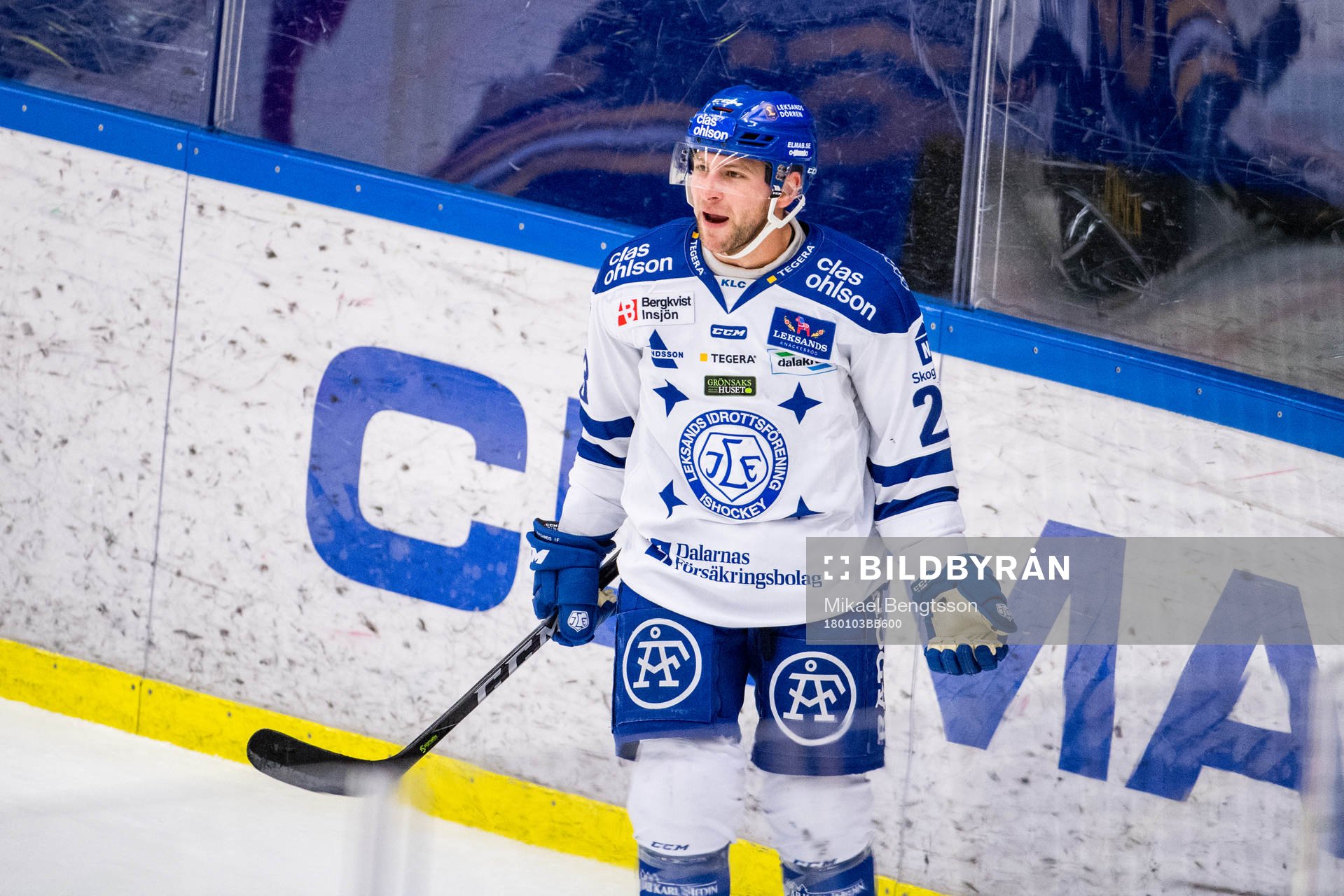 Leksands Alex Friesen jublar