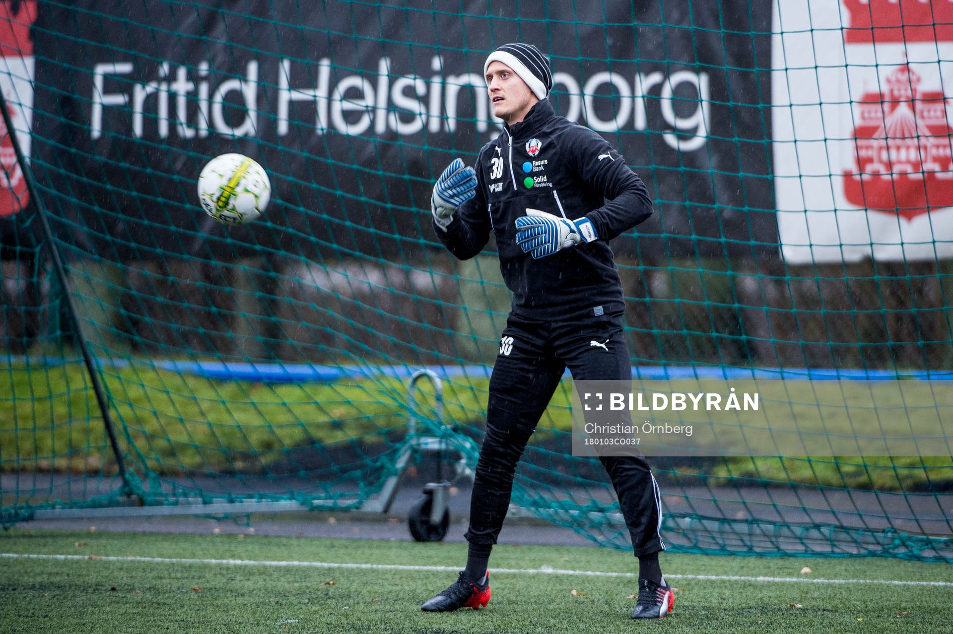 Målvakt Pär Hansson