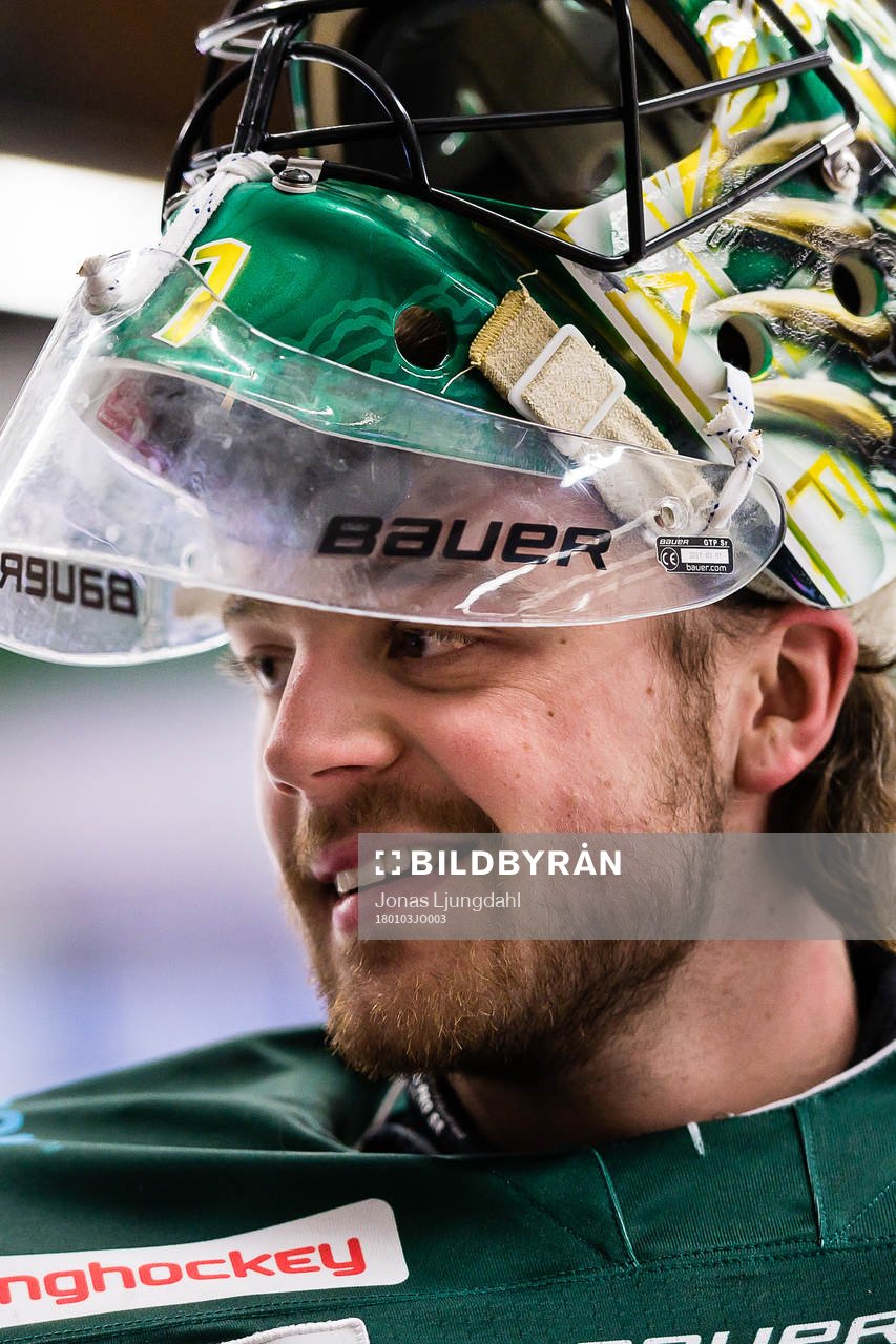 Tingsryds målvakt Niklas Rubin