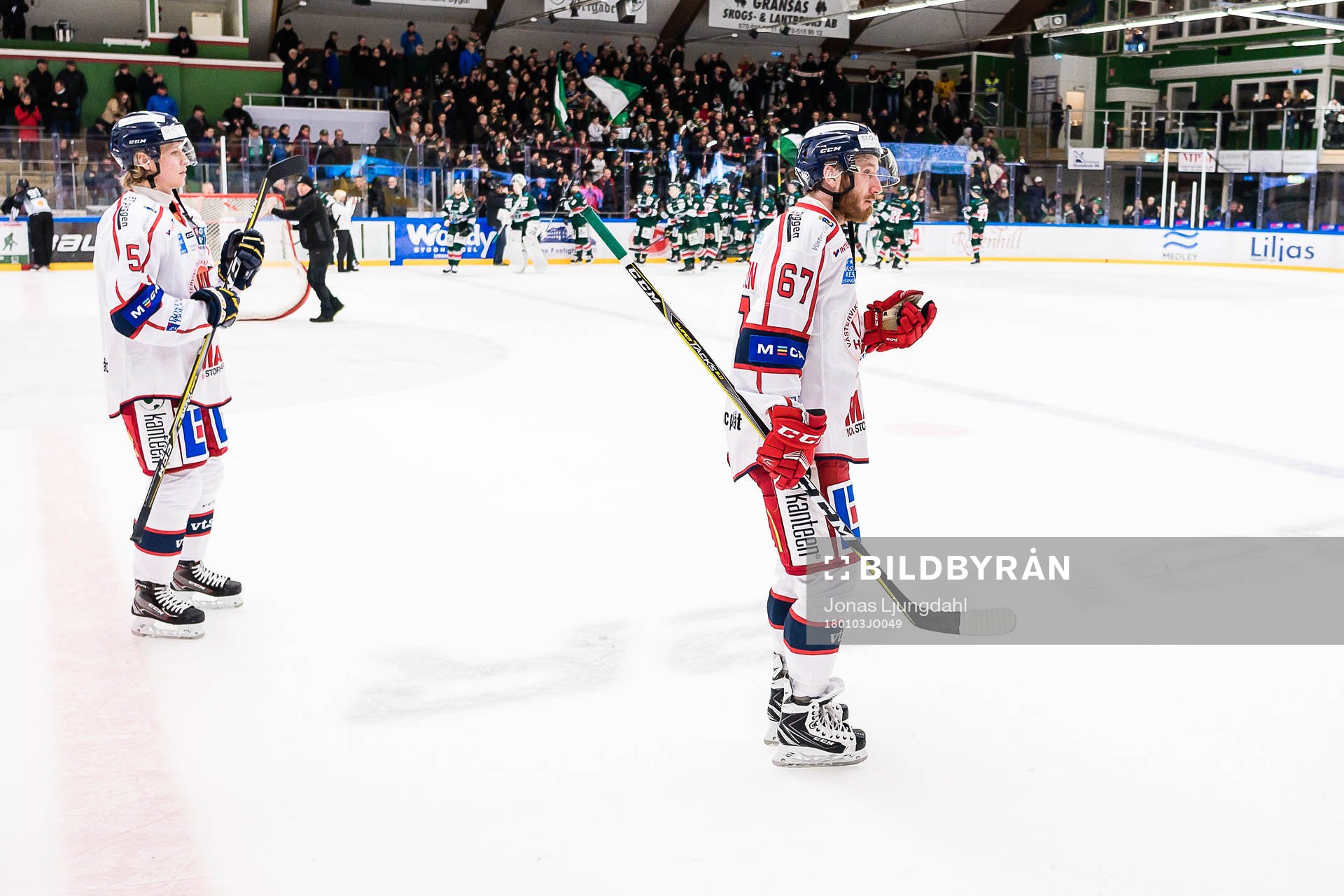 Västerviks Emil Georgsson deppar