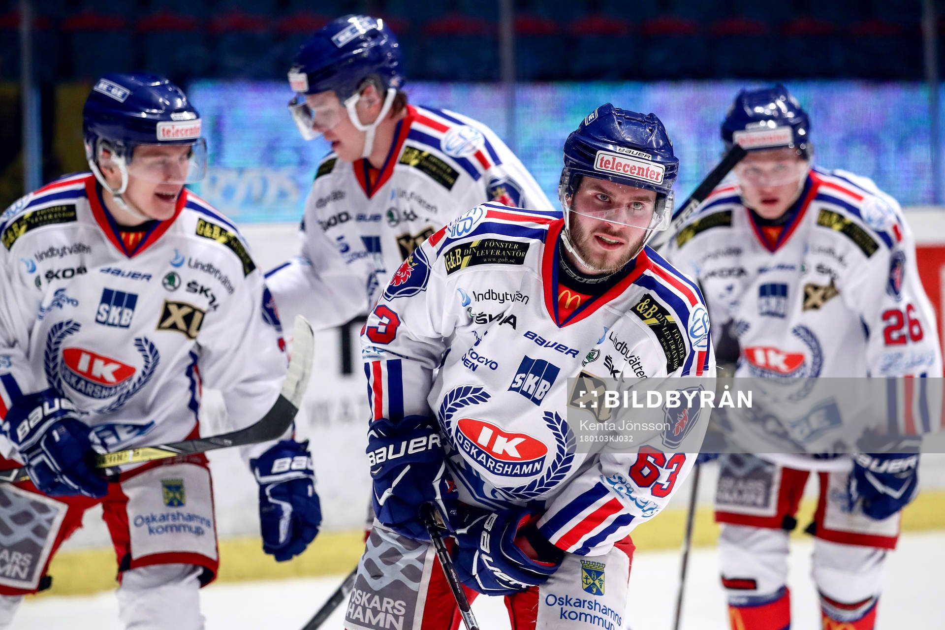 Oskarshamns Robin Söderqvist jublar