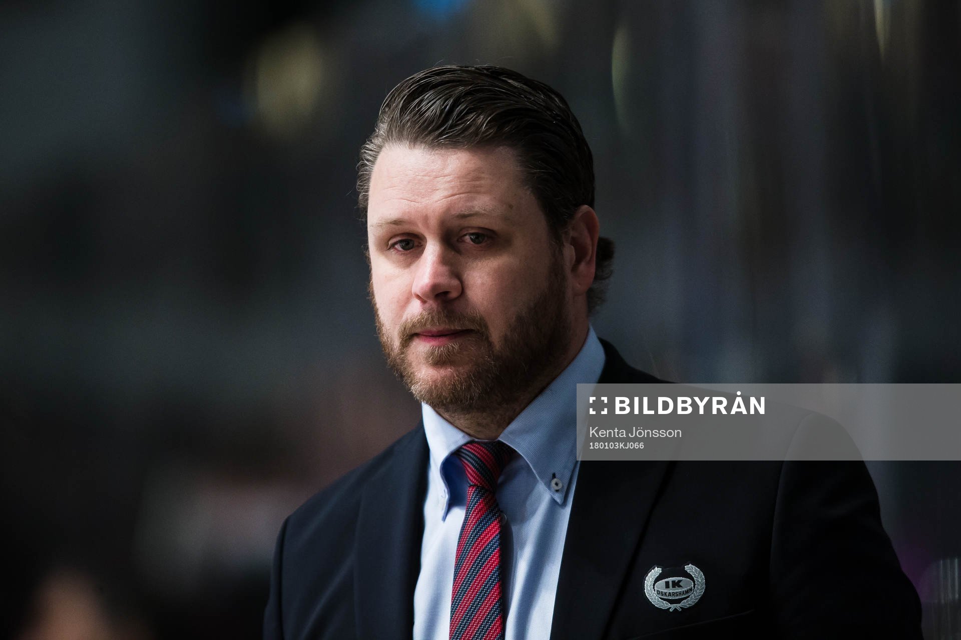 Oskarshamns assisterande tränare Jens Gustafsson