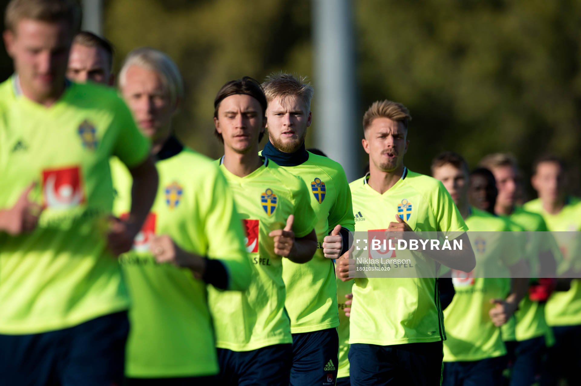 Sveriges Kristoffer Olsson, Kalle Holmberg och Rasmus