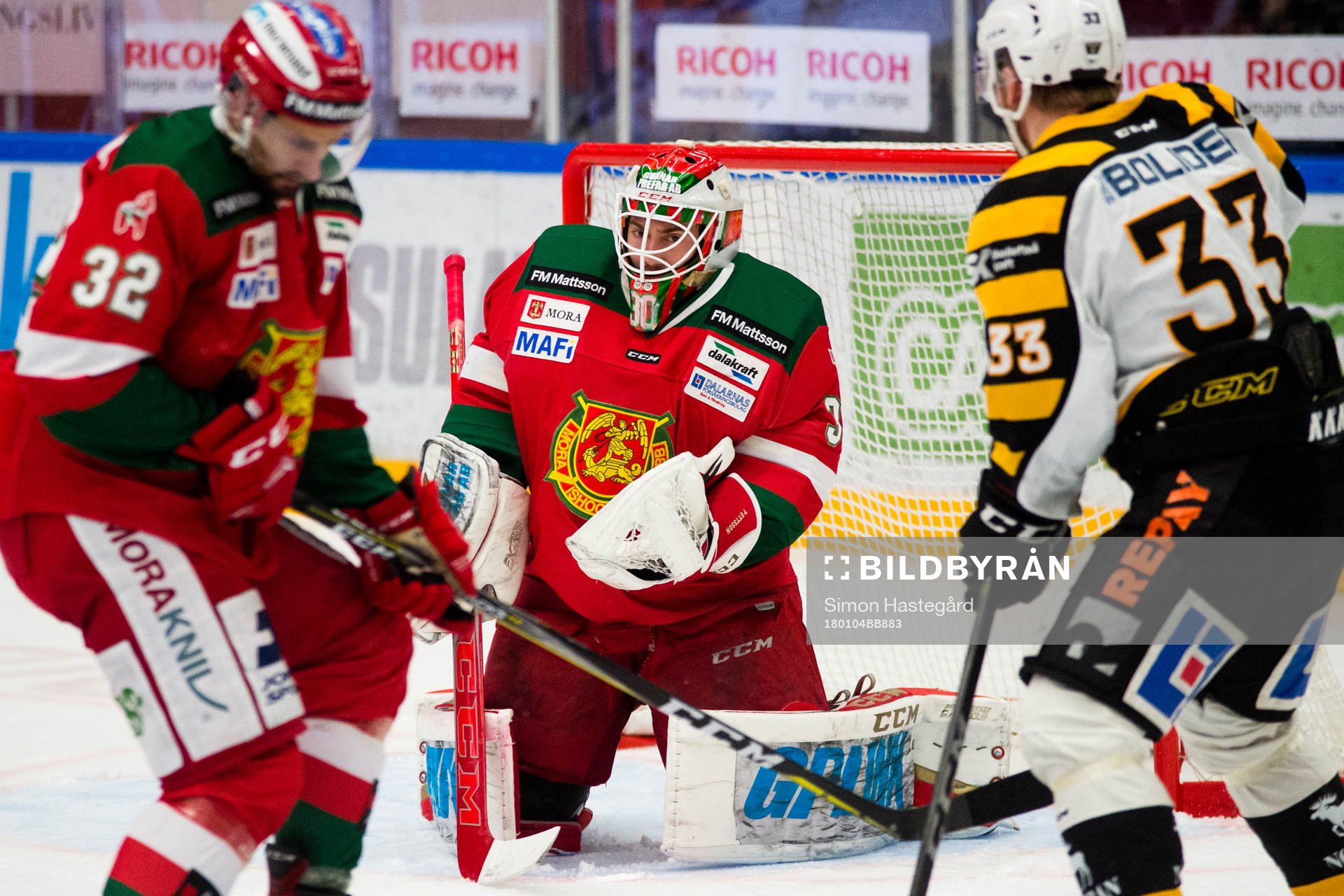 Moras målvakt Mattias Pettersson