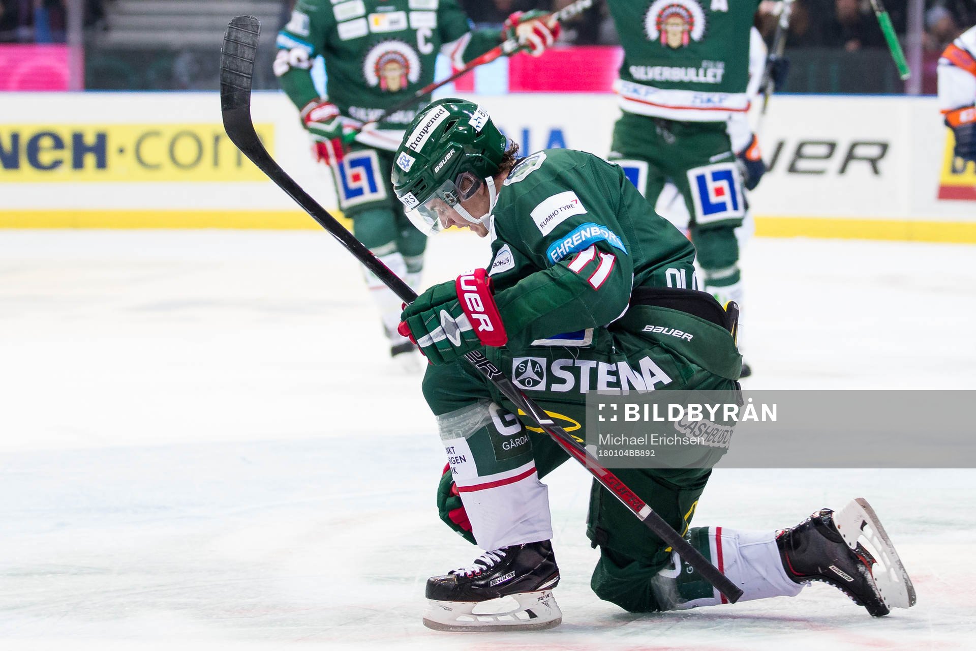Frölundas Victor Olofsson jublar