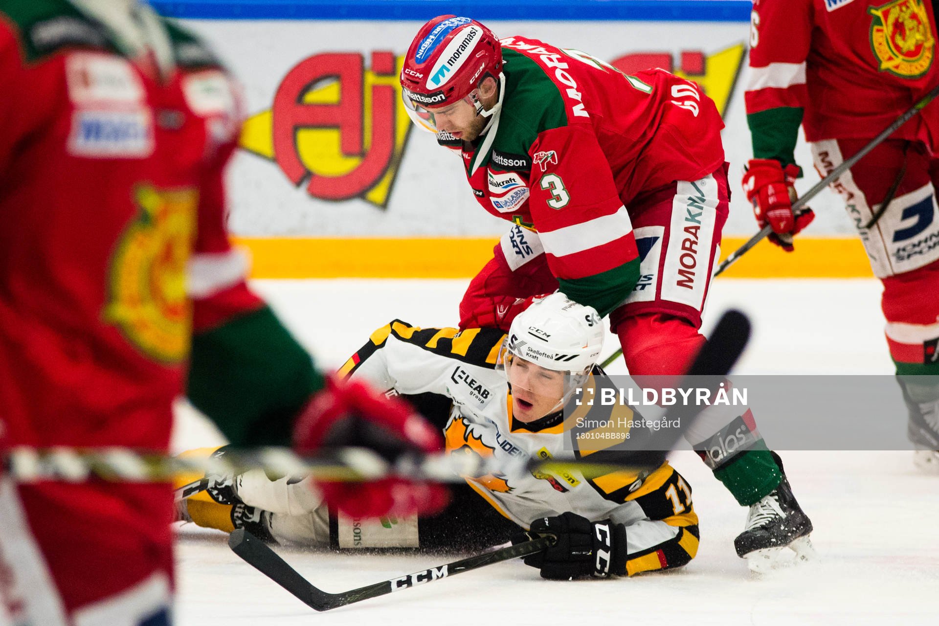 Skellefteås Henrik Hetta och Moras Brandon Gormley