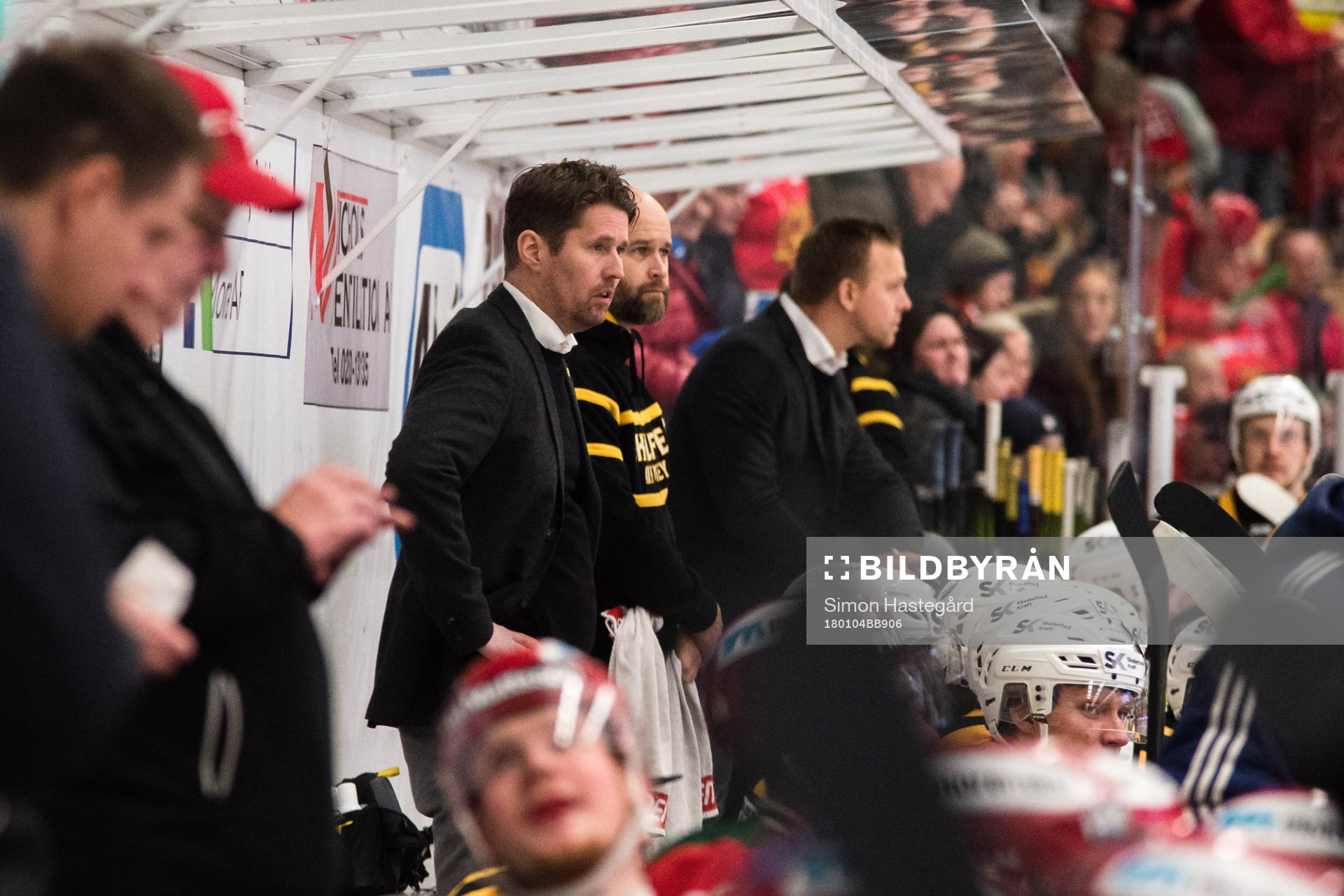 Skellefteås tränare Stefan Klockare