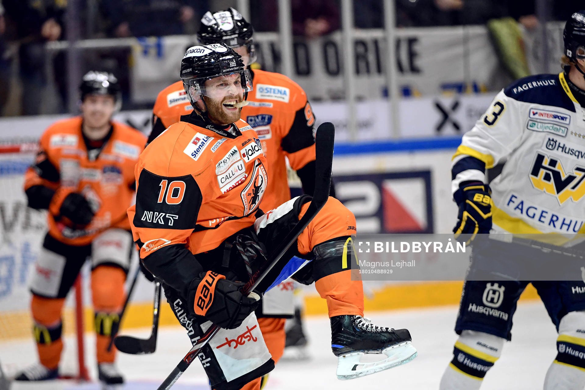 Karlskronas Mattias Guter jublar