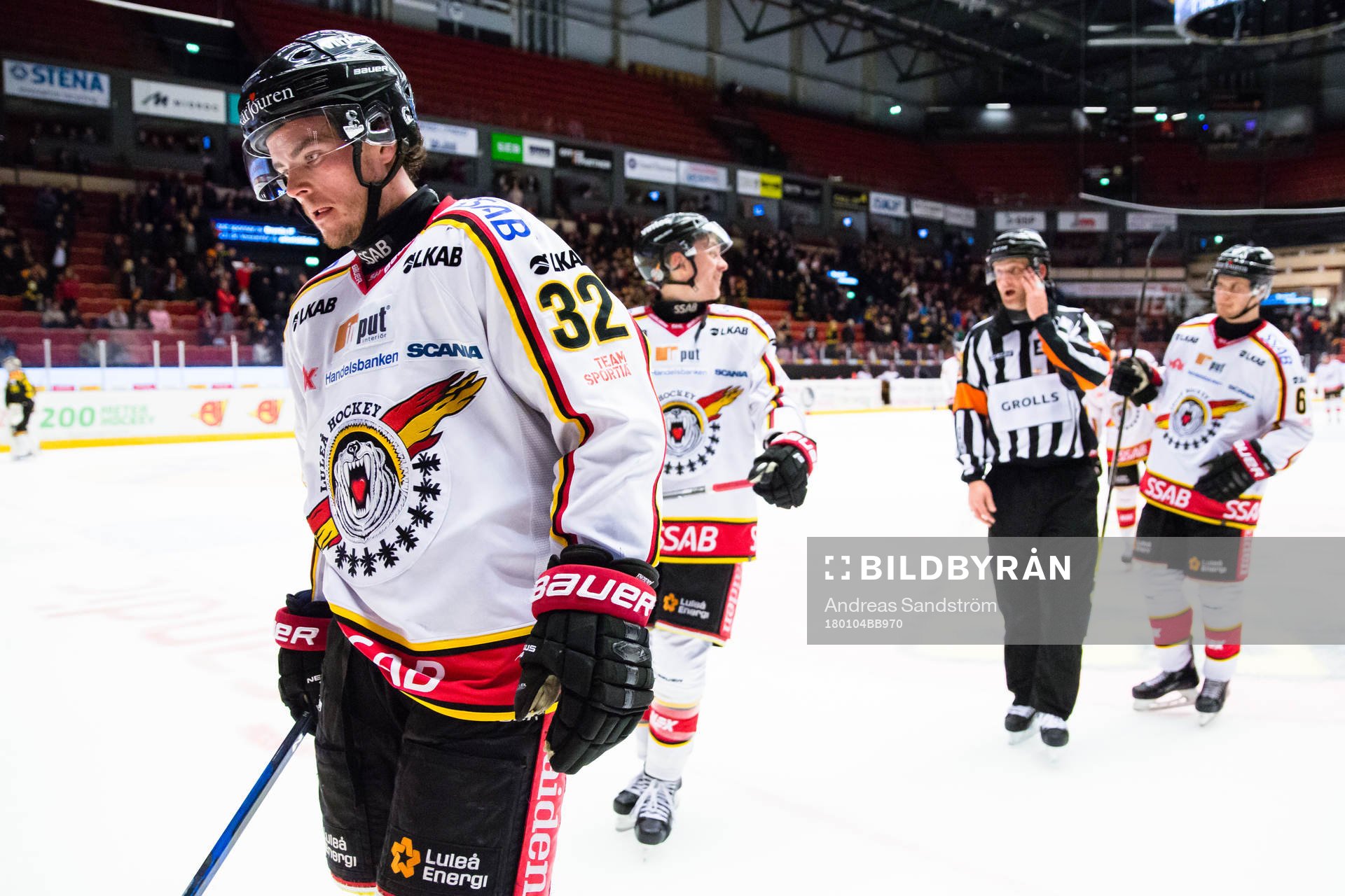 Luleås Oscar Engsund deppar