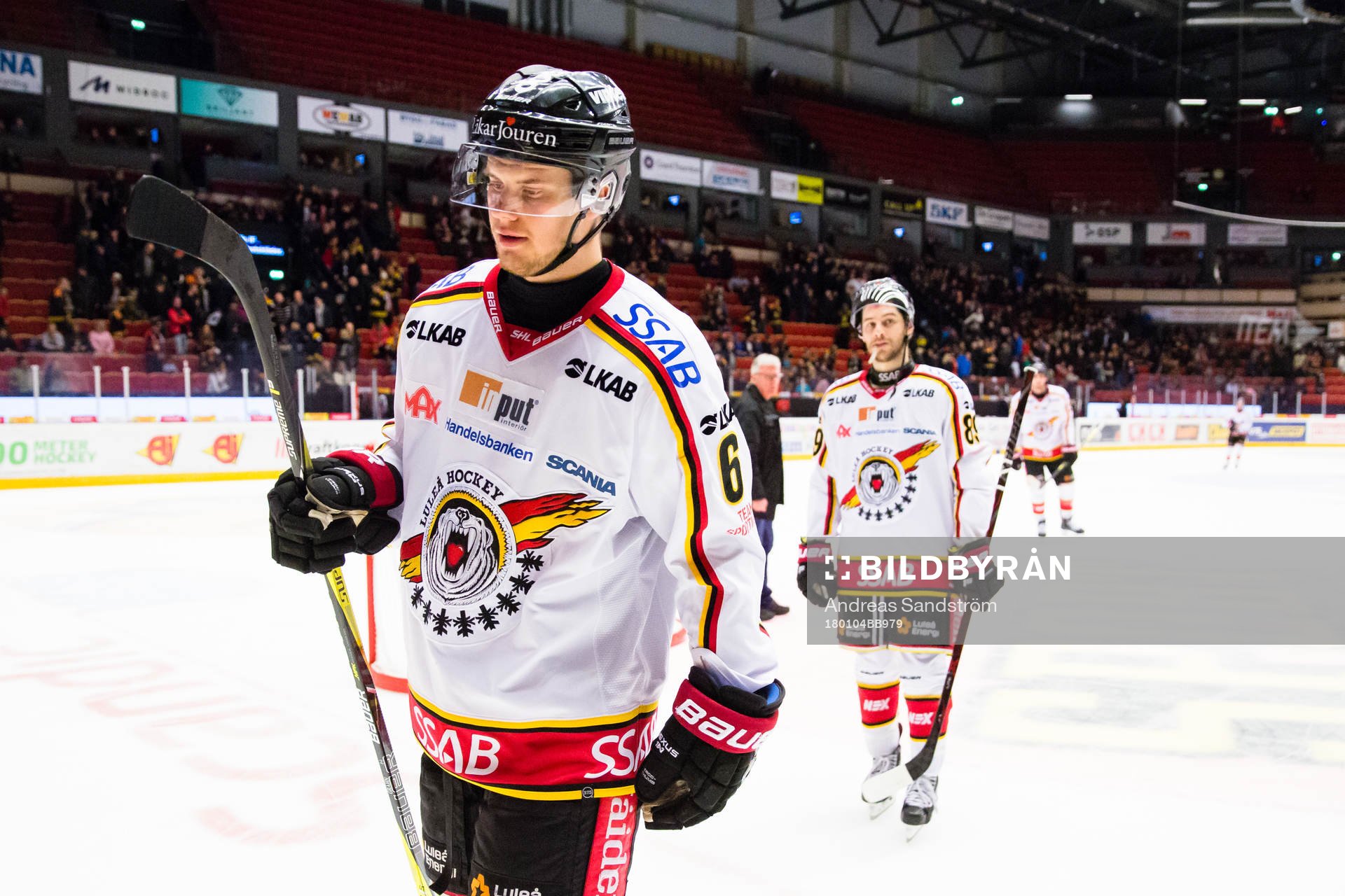 Luleås Viktor Grahn deppar