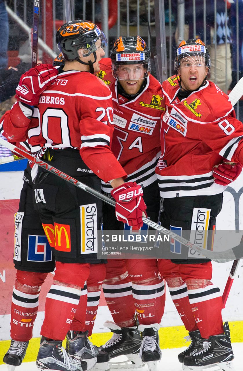 Örebros Marcus Weinstock, Joakim Andersson och Tyson Spink