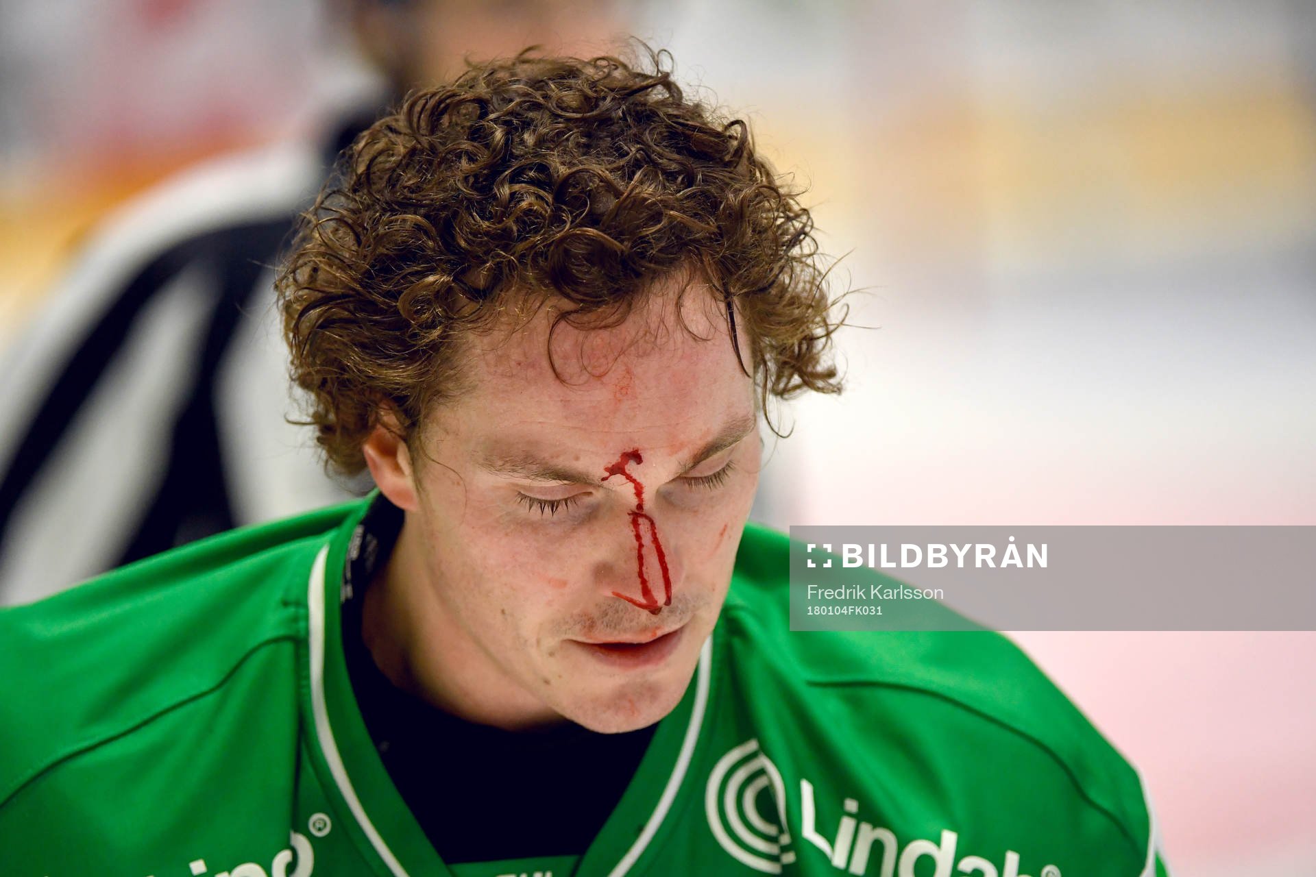 Rögles Bryan Lerg blöder