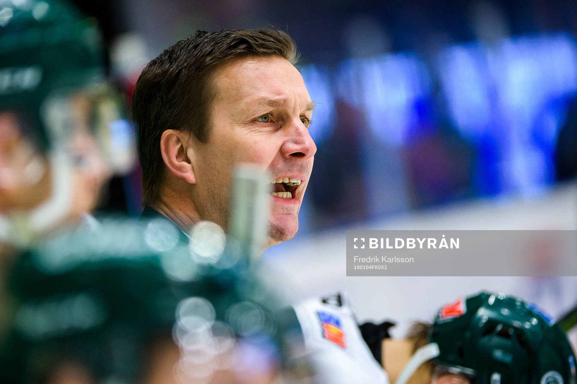 Färjestads tränare Johan Pennerborn