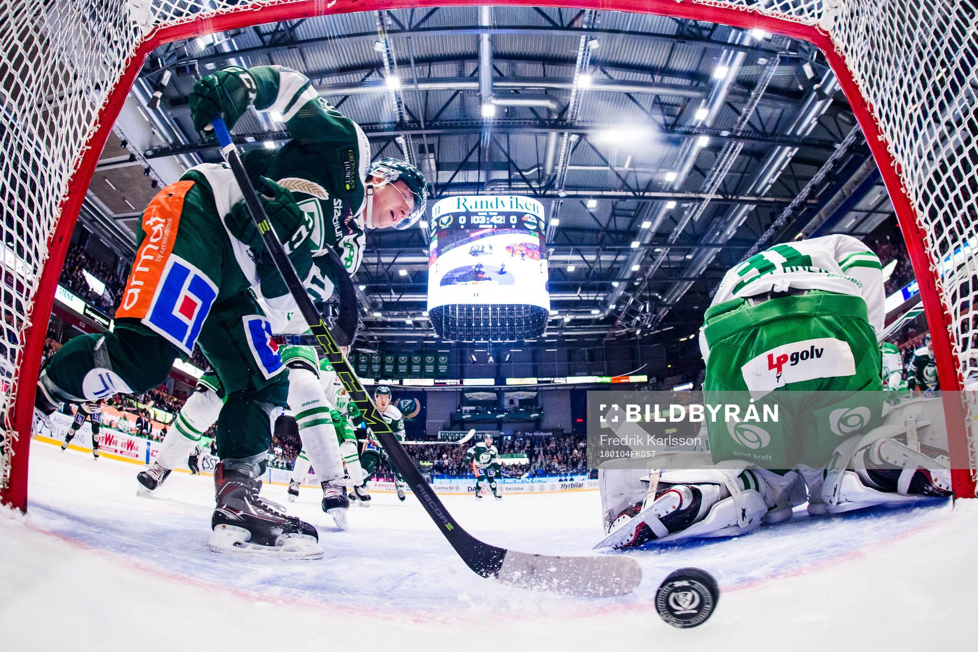 Färjestads Marcus Nilsson jublar