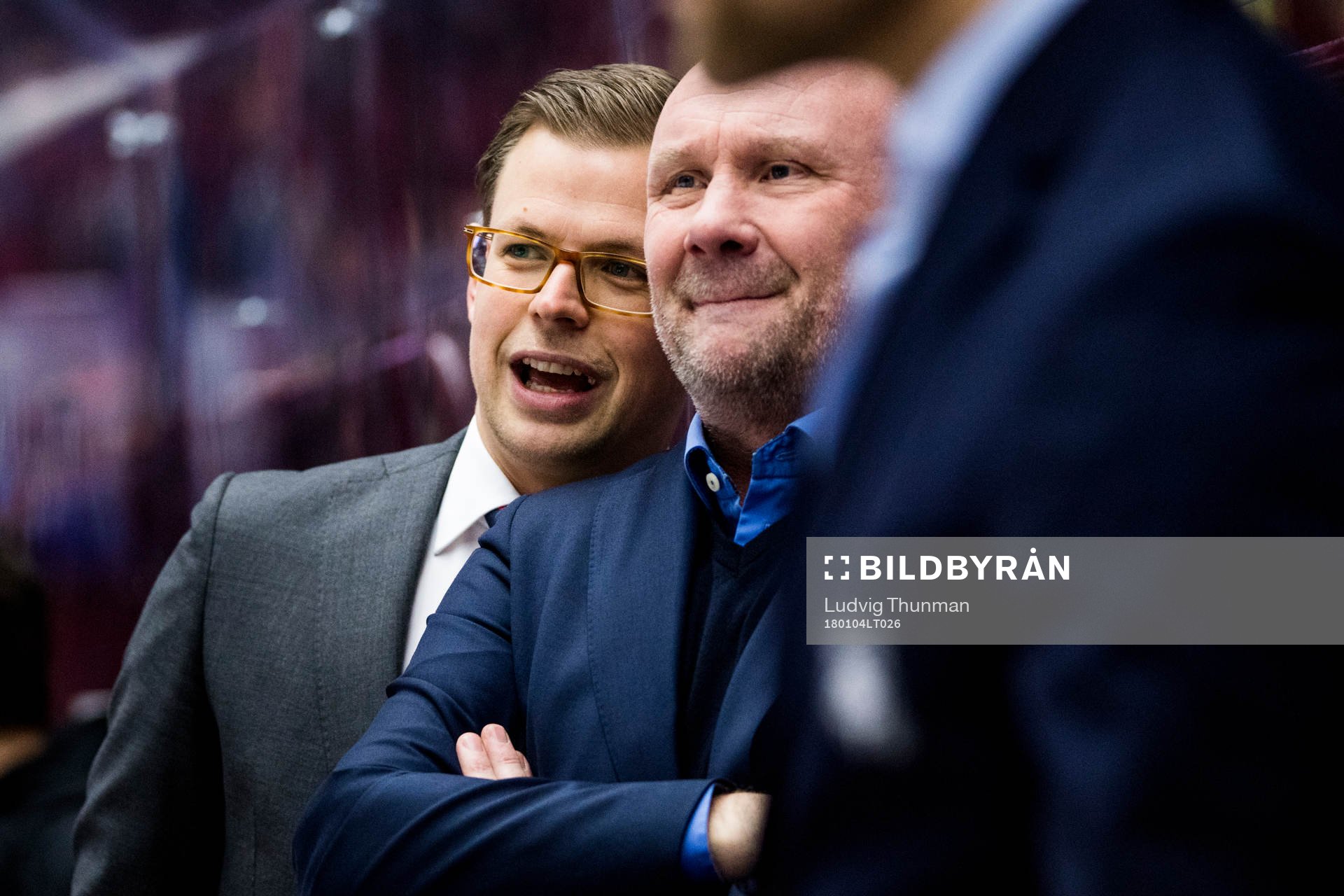 Malmö Redhawks assisterande tränare Martin Filander och