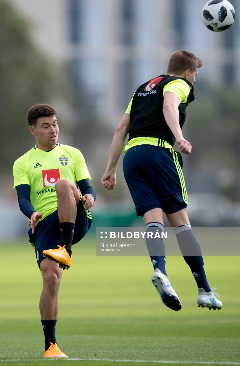 Sveriges Jordan Larsson och Joakim Nilsson