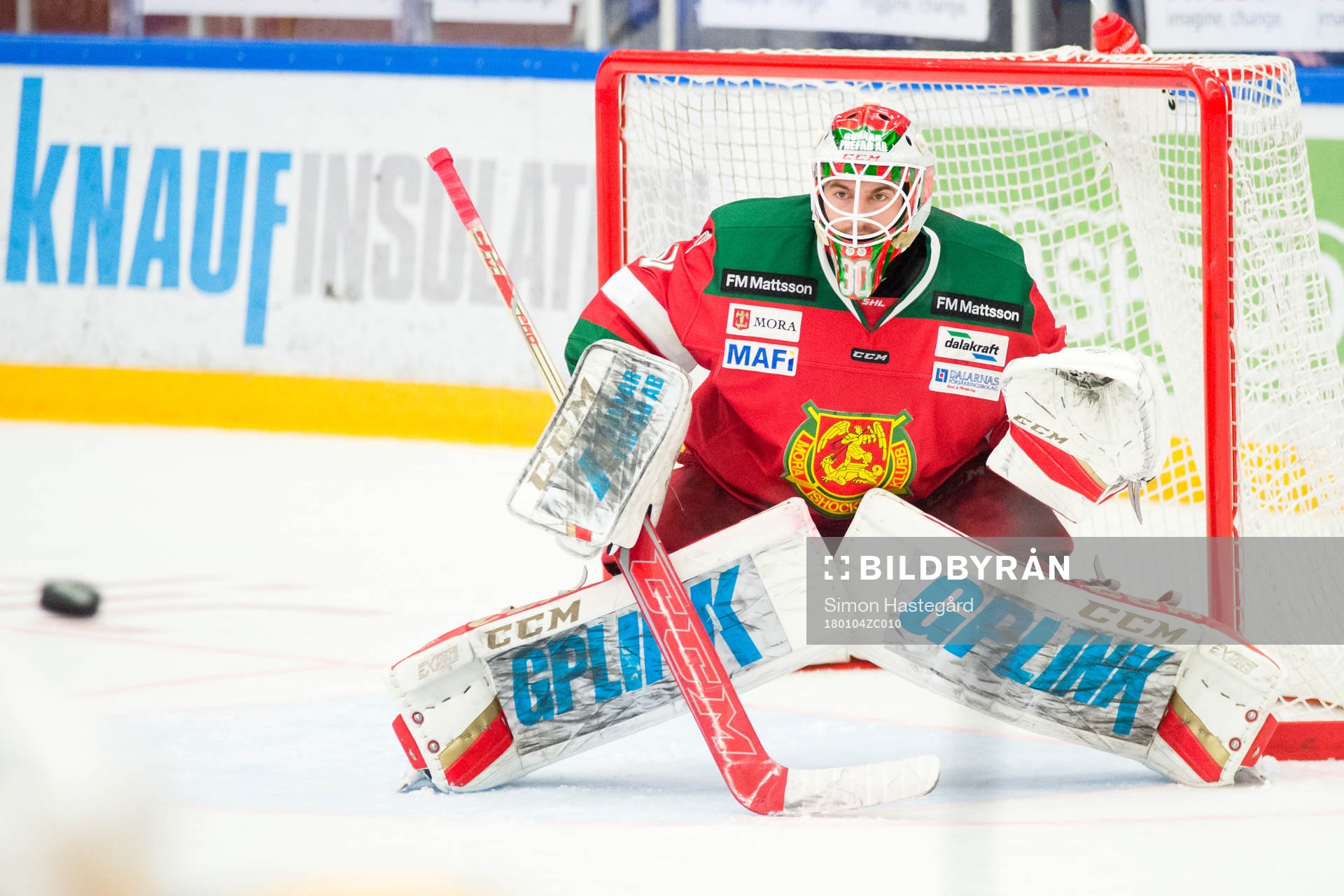 Moras målvakt Mattias Pettersson