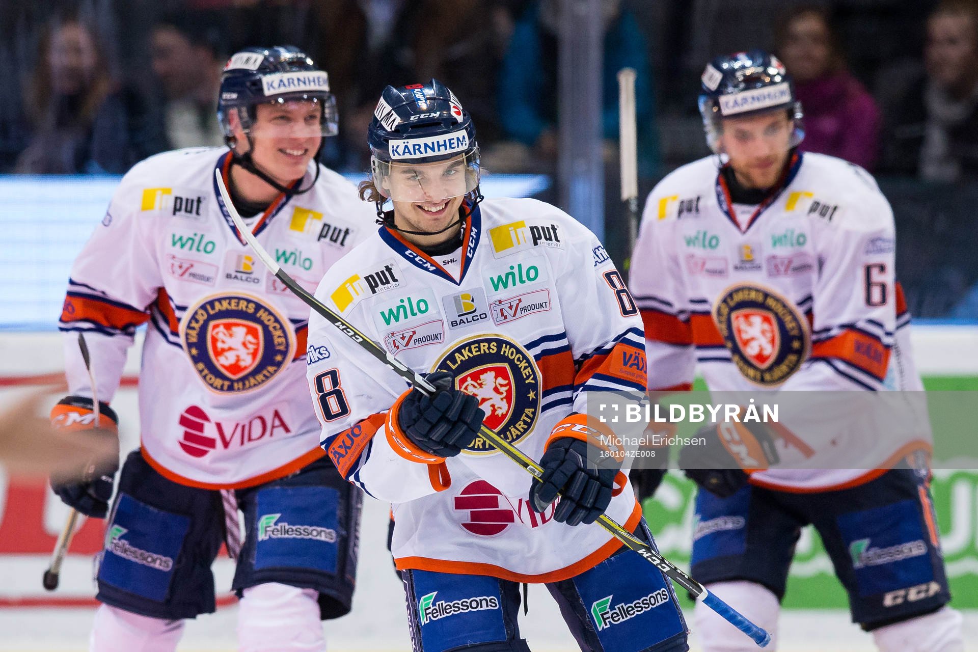 Växjös Adam Brodecki jublar