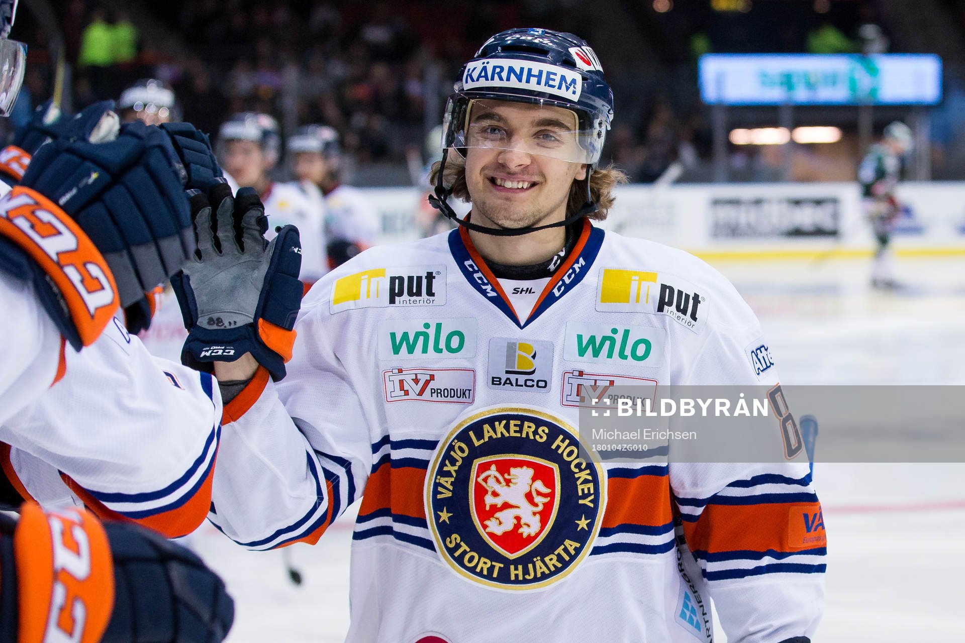 Växjös Adam Brodecki jublar