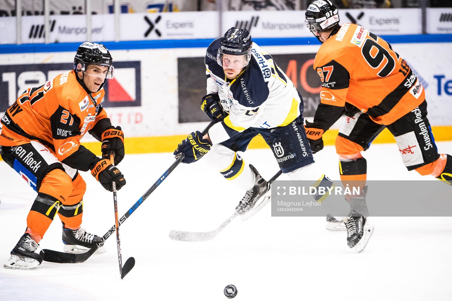 s Mattias Tedenby och Karlskronas Per Ledin