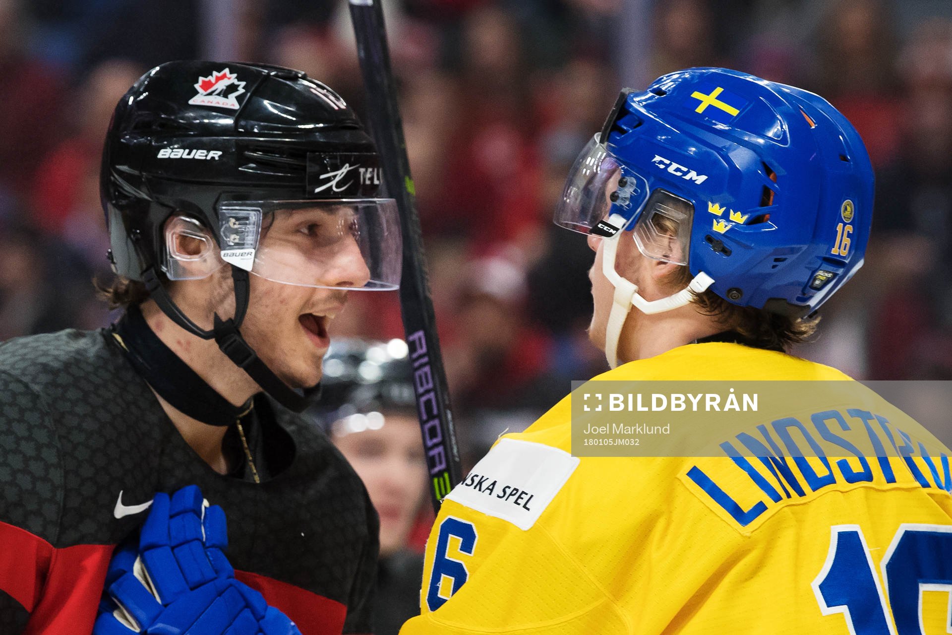 Kanadas Boris Katchouk och Sveriges Linus Lindström
