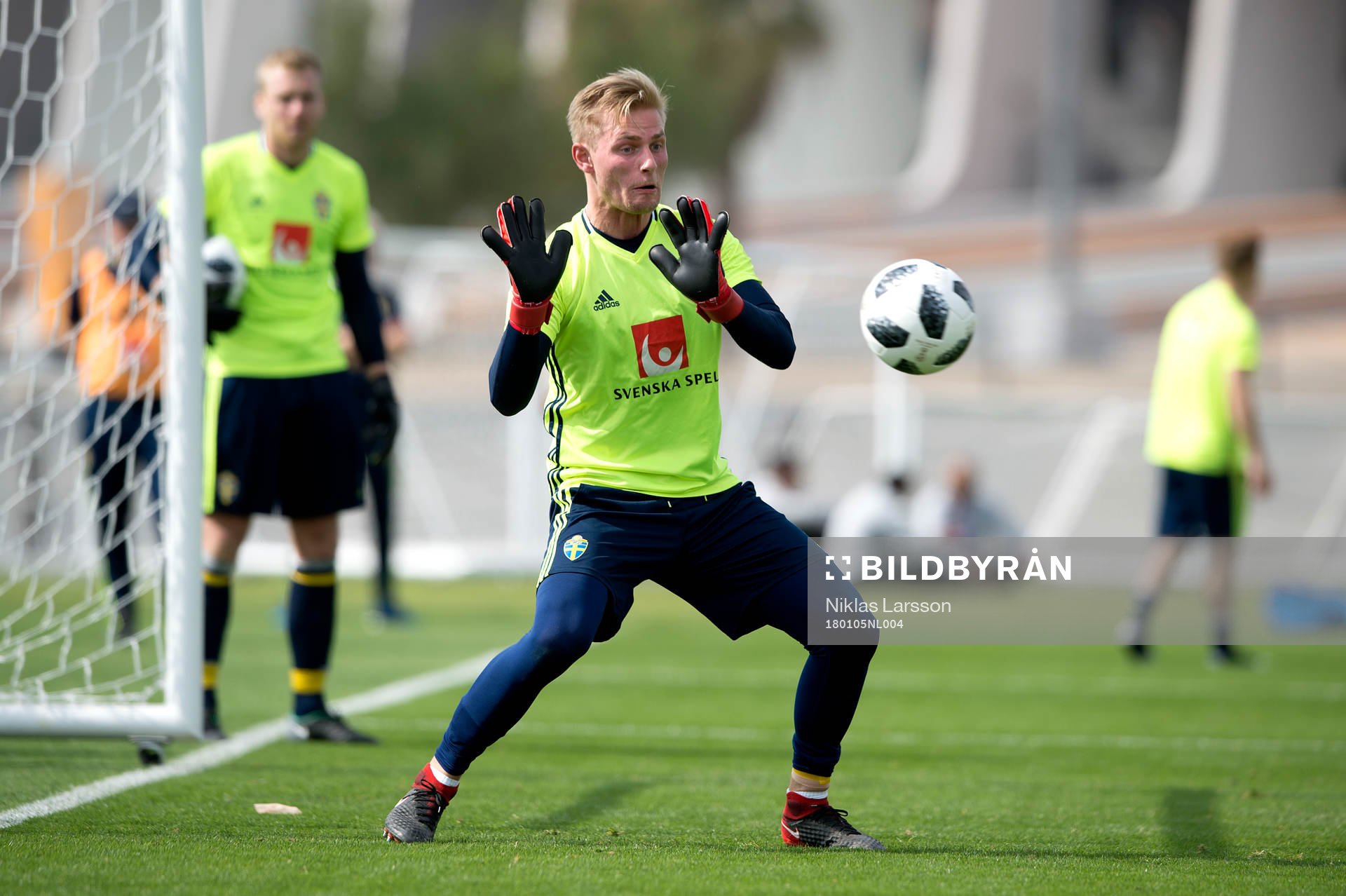 Sveriges målvakt Jacob Rinne