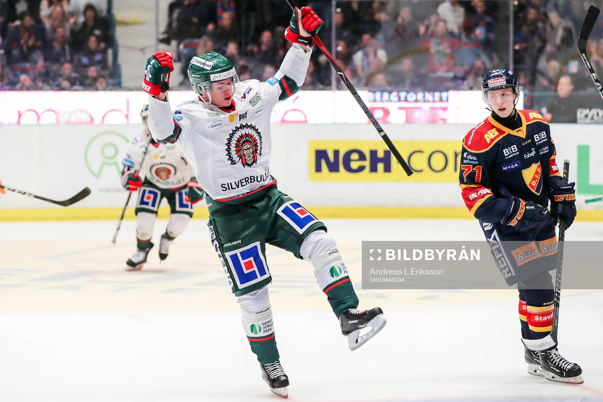 Frölundas Victor Olofsson jublar