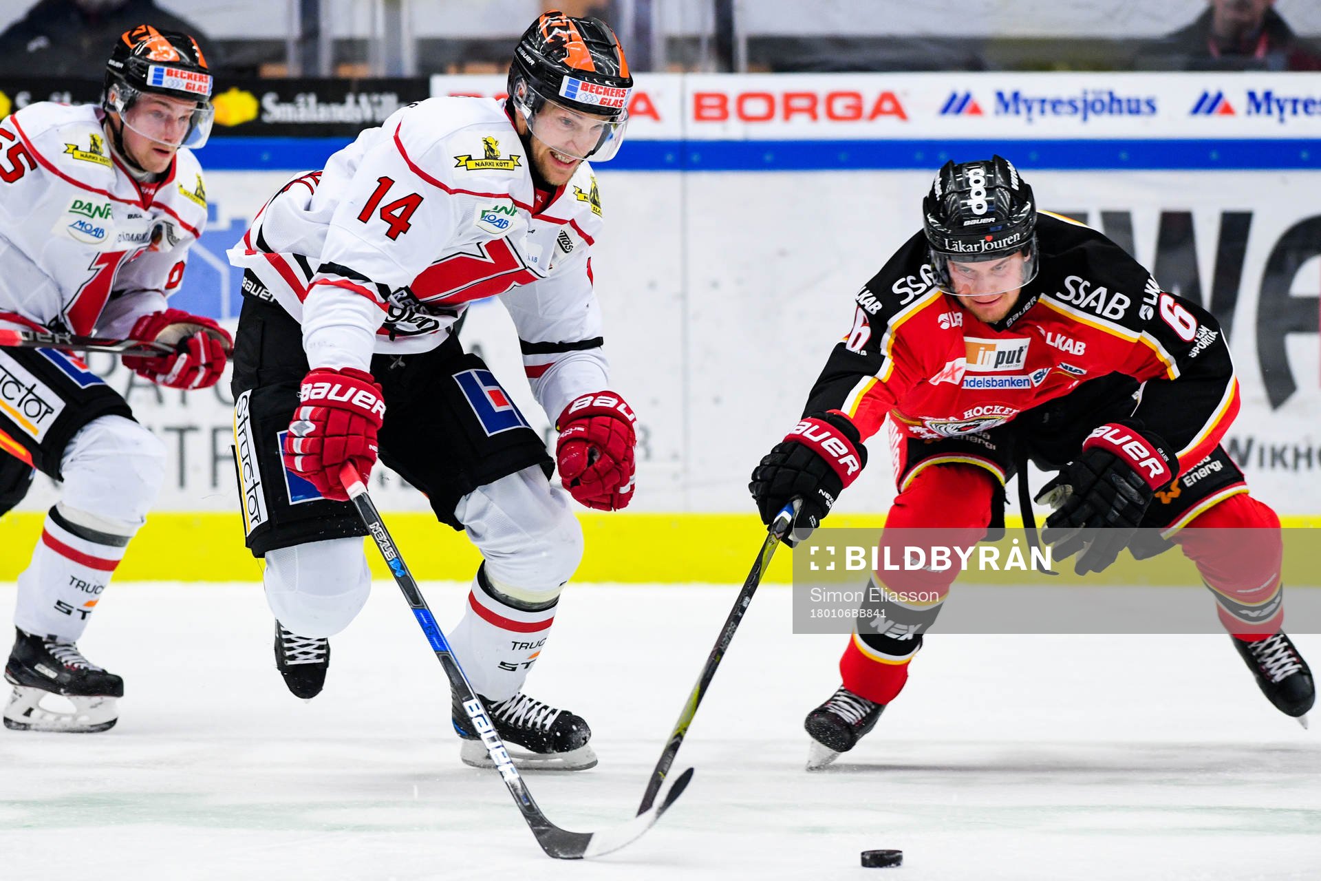 Örebros Tom Wandell och Luleås Viktor Grahn