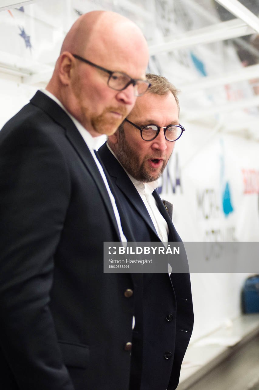 Moras assisterande tränare Mikael Johansson och
