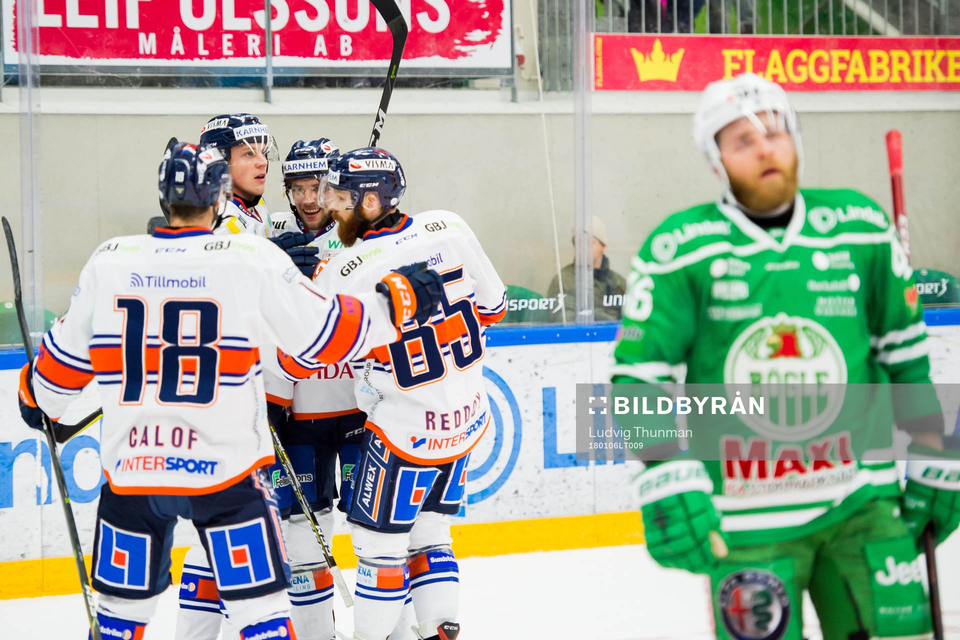 Rögles Janne Jalasvaara deppar och Växjös Joel Persson