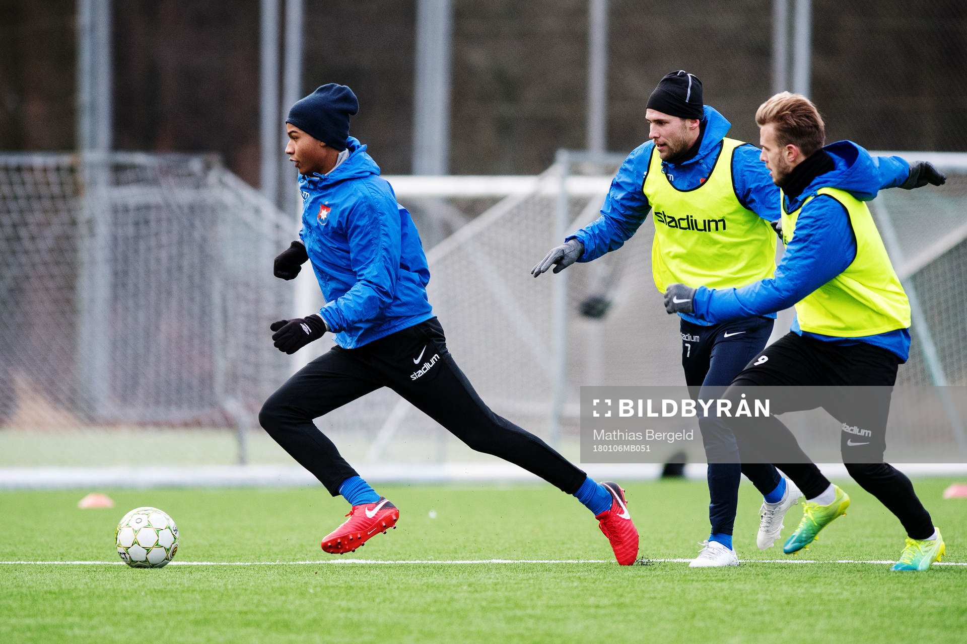 Jens Cajuste, Daniel Sliper och Simon Nilsson