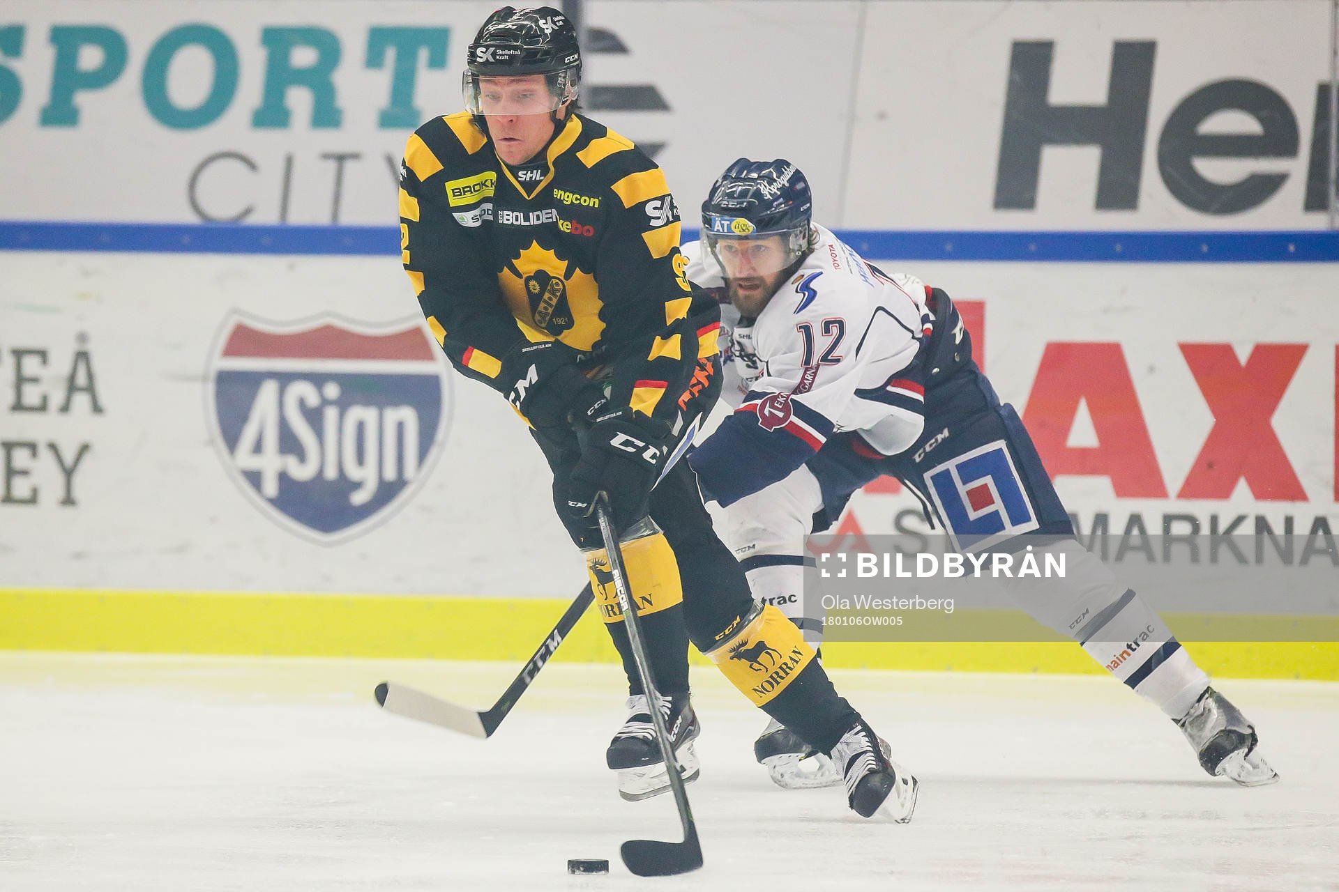 Skellefteås Jesper Olofsson och