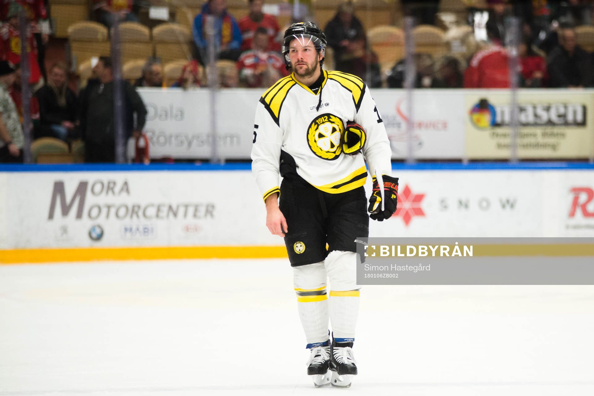 Brynäs Simon Bertilsson deppar