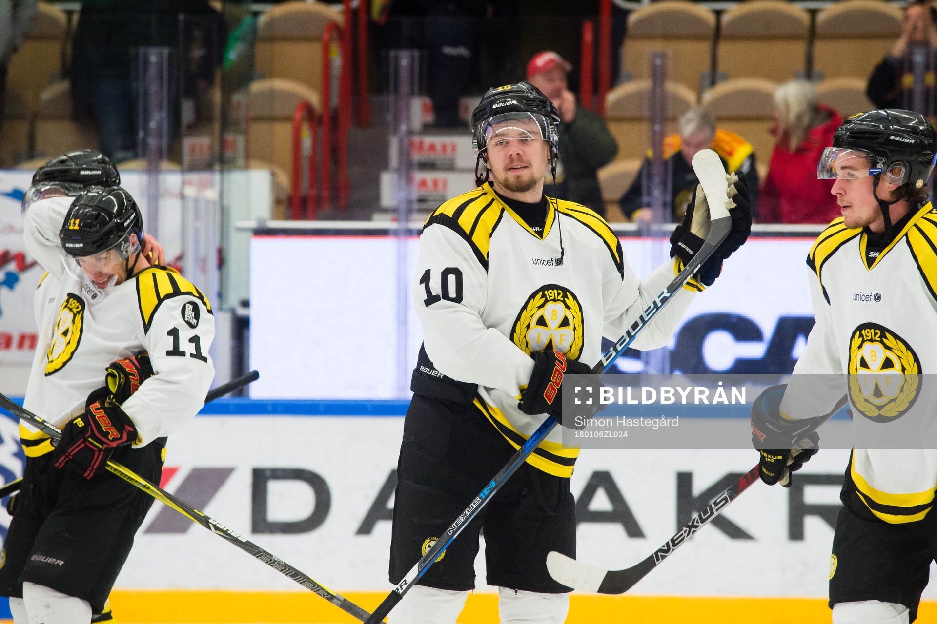 Brynäs Marcus Ersson jublar