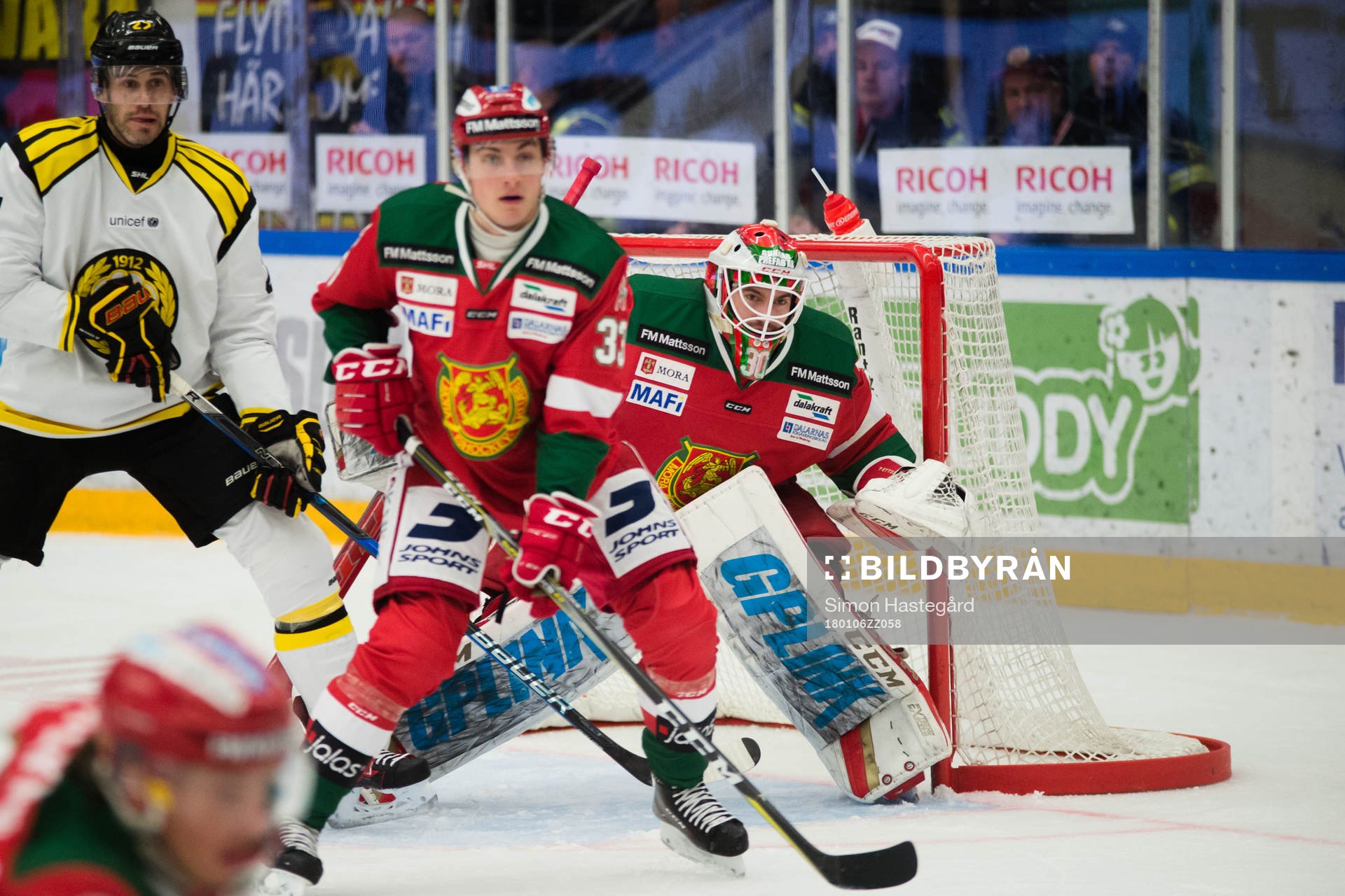 Moras målvakt Mattias Pettersson