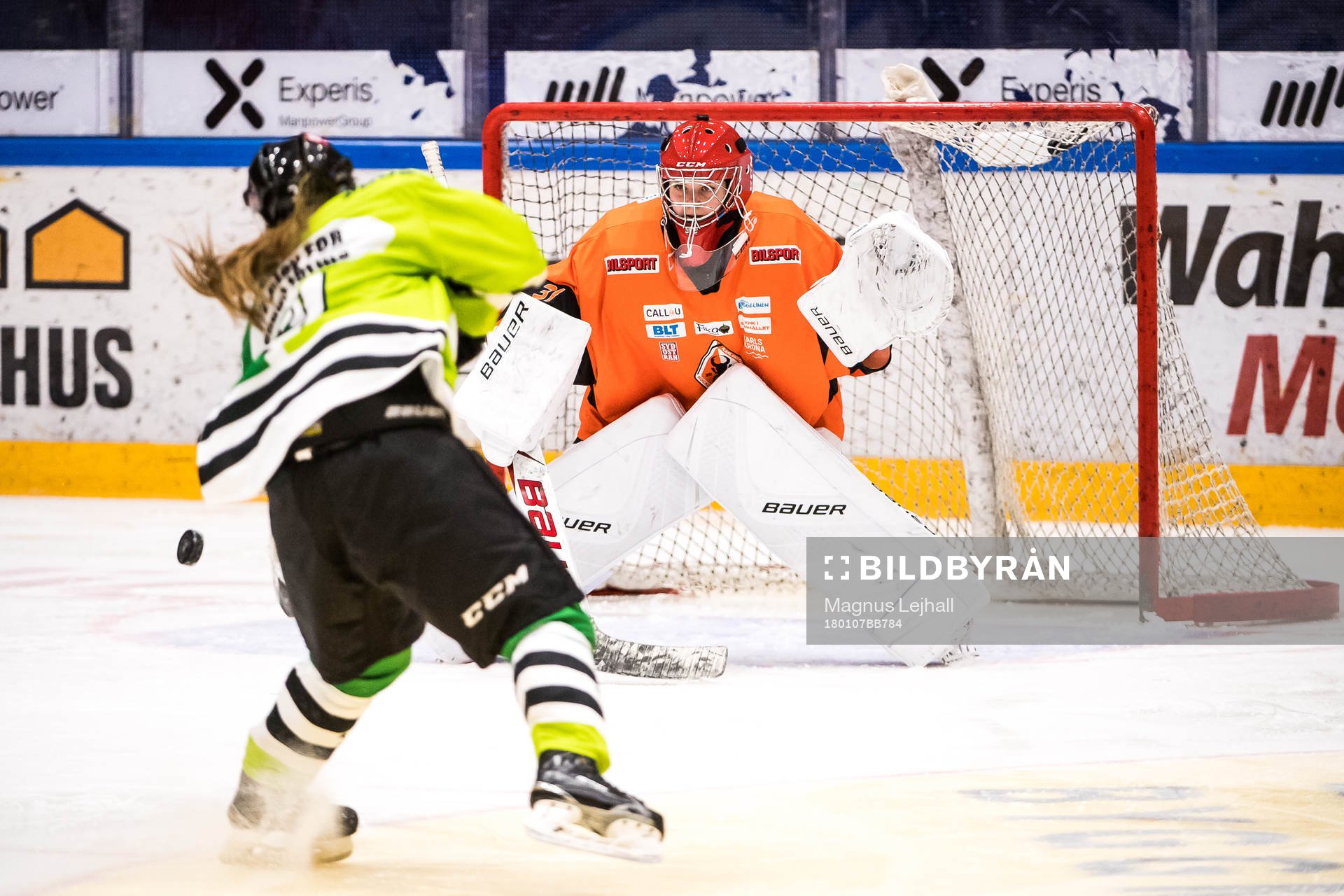 Karlskronas målvakt Julia Karlsson