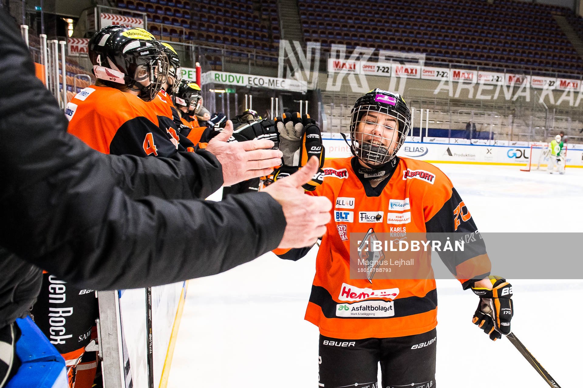 Karlskronas Anna Surakova jublar