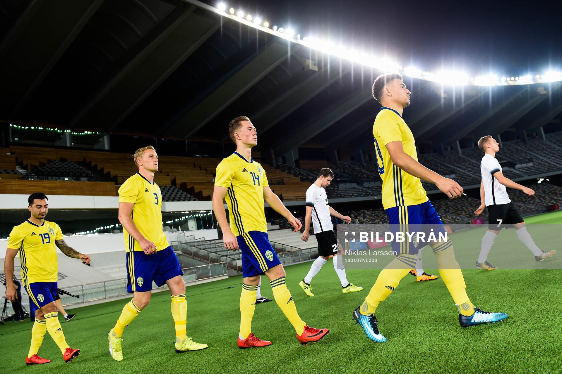 Sveriges Jiloan Hamad, Franz Brorsson Joel Andersson och