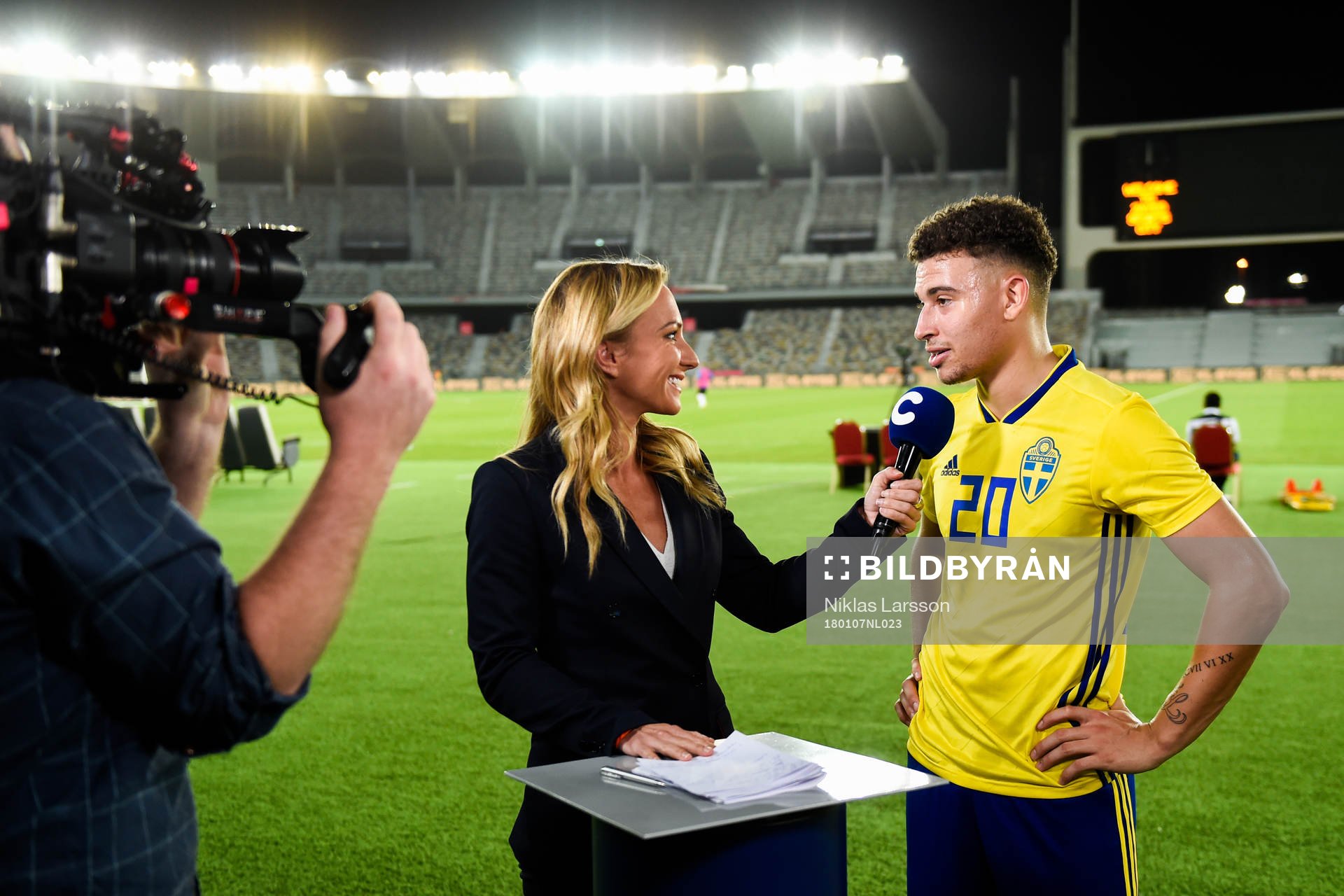 Frida Nordstrand, TV4, och Sveriges Jordan Larsson