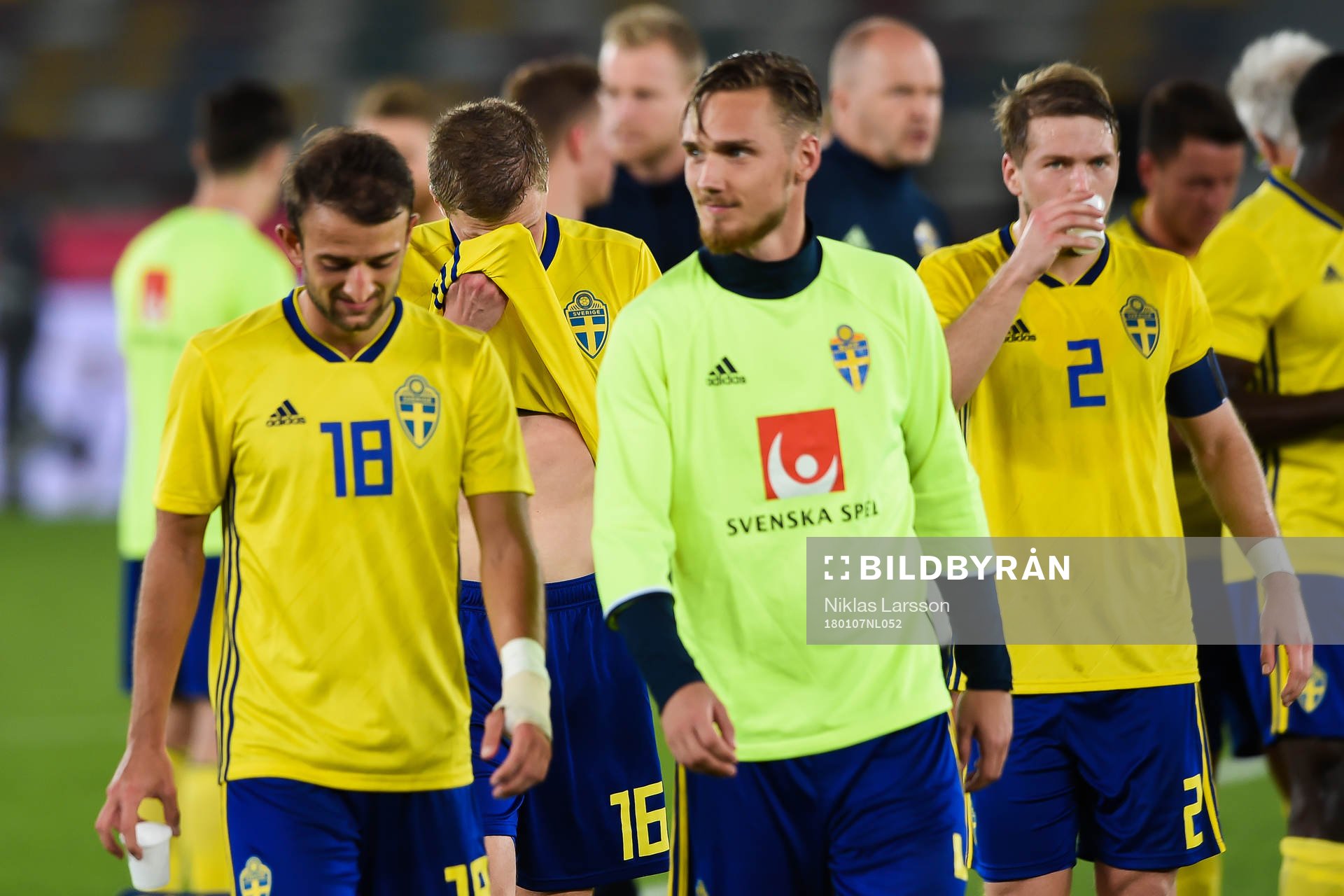 Sveriges Joakim Nilsson deppar
