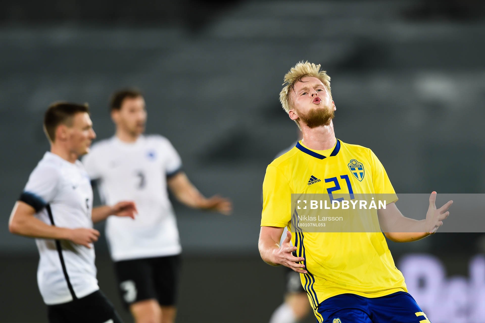 Sveriges Kalle Holmberg deppar