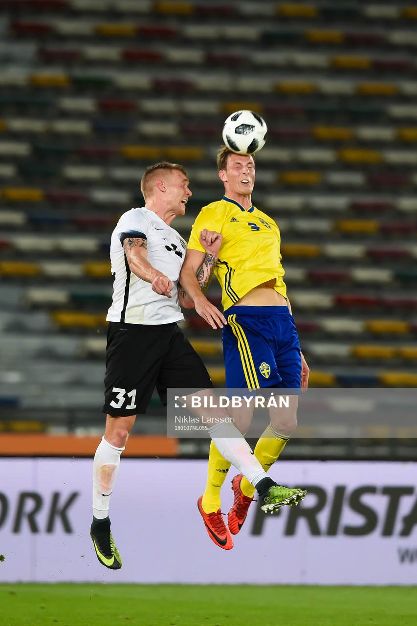 Estlands Joonas Tamm och Sveriges Gustaf Nilsson